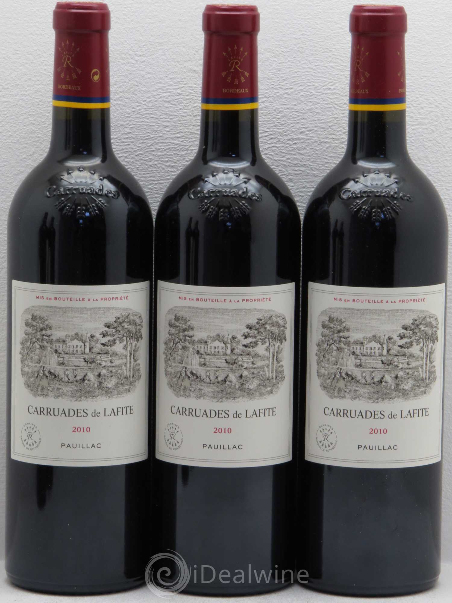 Carruades de Lafite Rothschild Second Vin 2010 - Lot de 6 bouteilles - 1