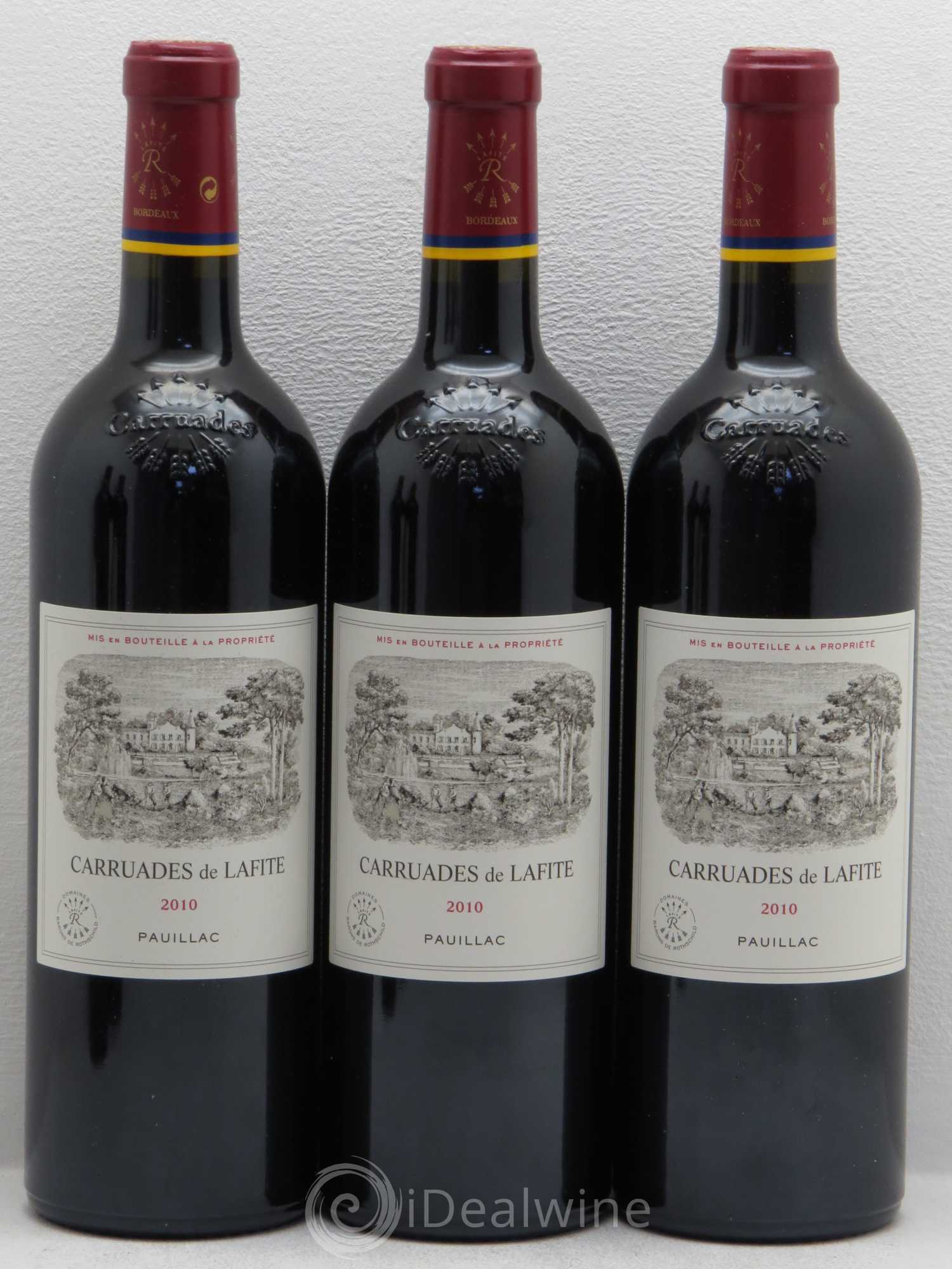 Carruades de Lafite Rothschild Second Vin 2010 - Lot de 6 bouteilles - 2