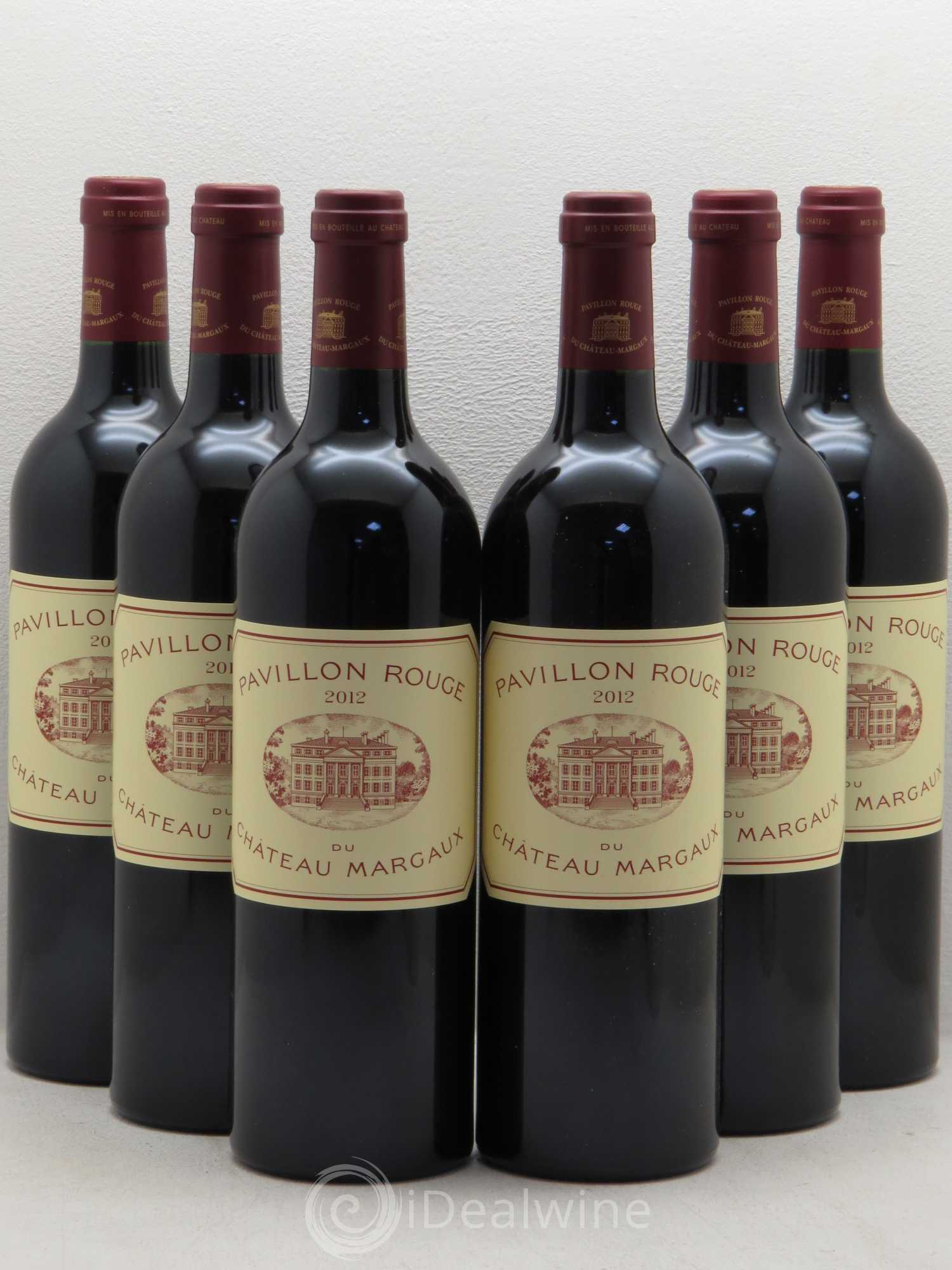 Pavillon Rouge du Château Margaux Second Vin 2012 - Lot de 6 bouteilles - 0