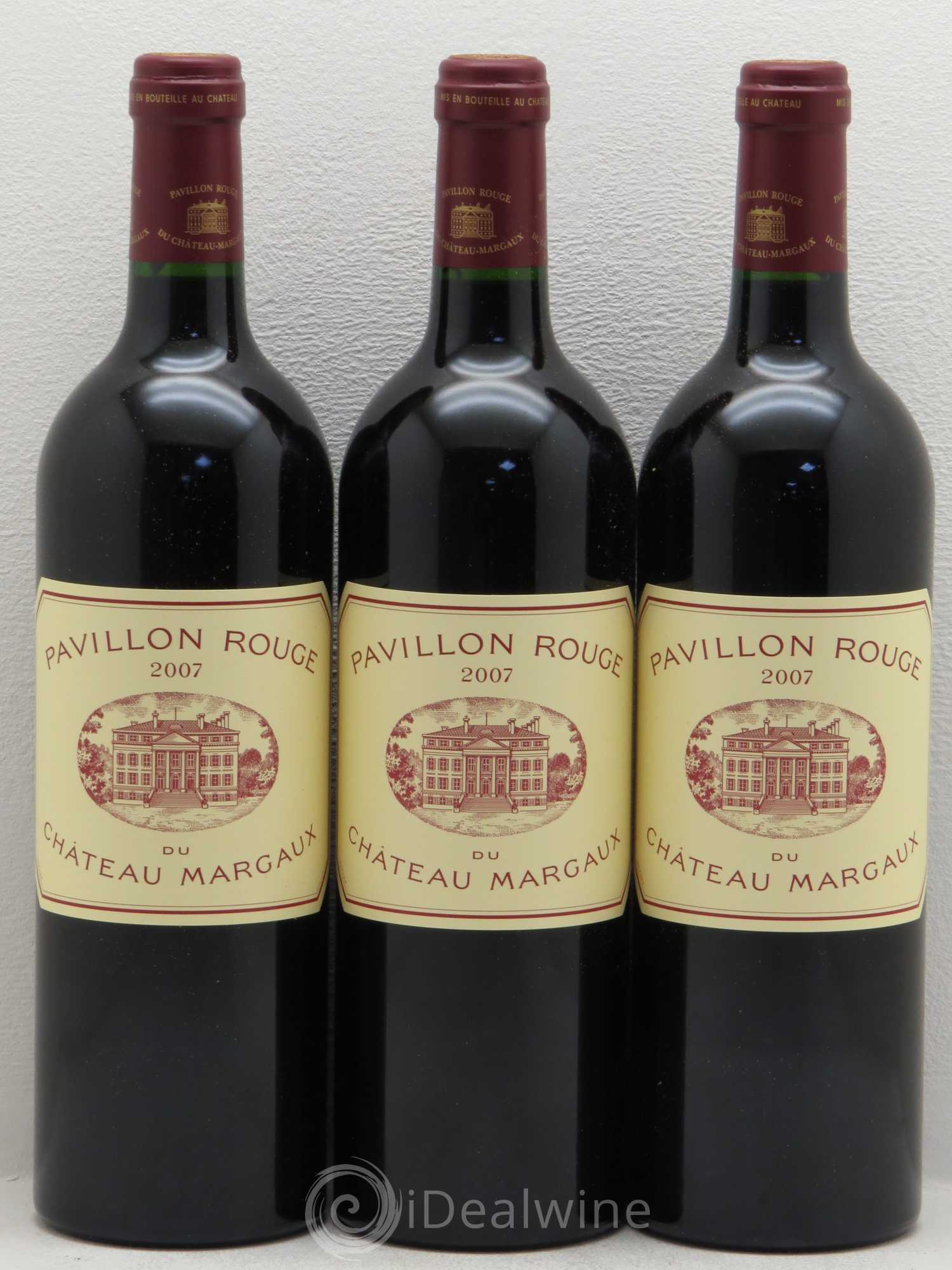 Pavillon Rouge du Château Margaux Second Vin 2007 - Lot de 12 bouteilles - 1