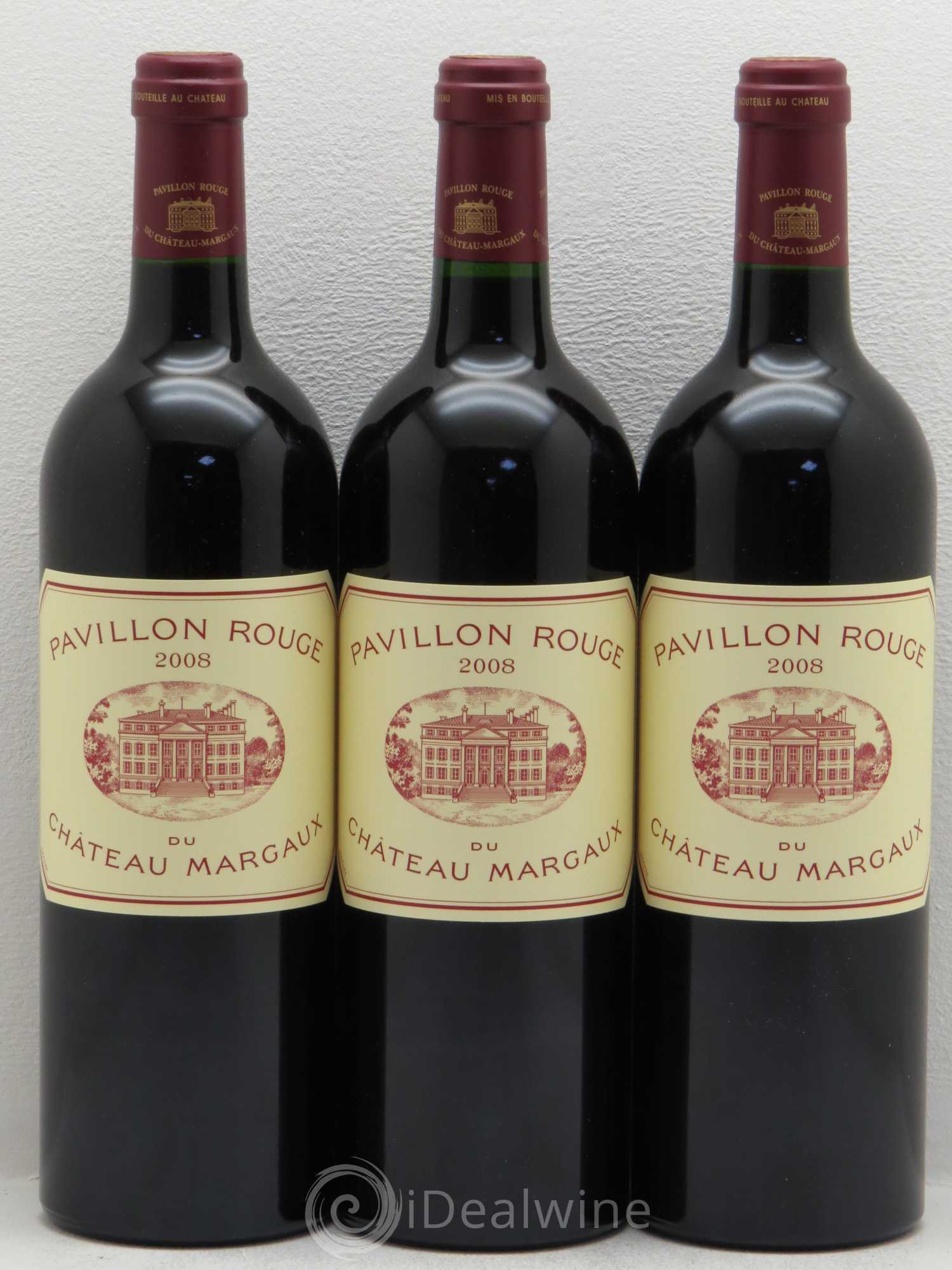 Pavillon Rouge du Château Margaux Second Vin 2008 - Lot de 12 bouteilles - 1