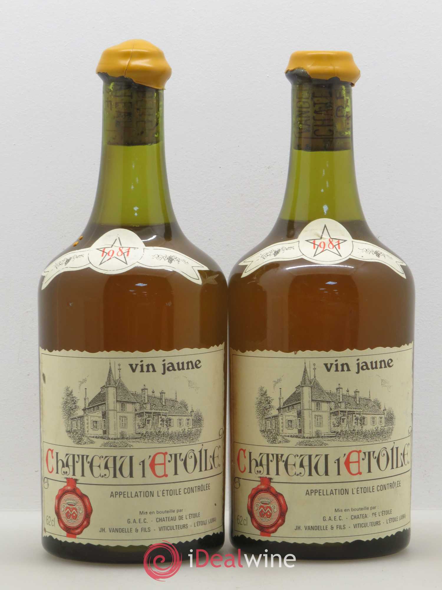 L'Etoile Château l'Etoile Vin jaune (sans prix de réserve) 1981 - Lot de 2 bouteilles - 0