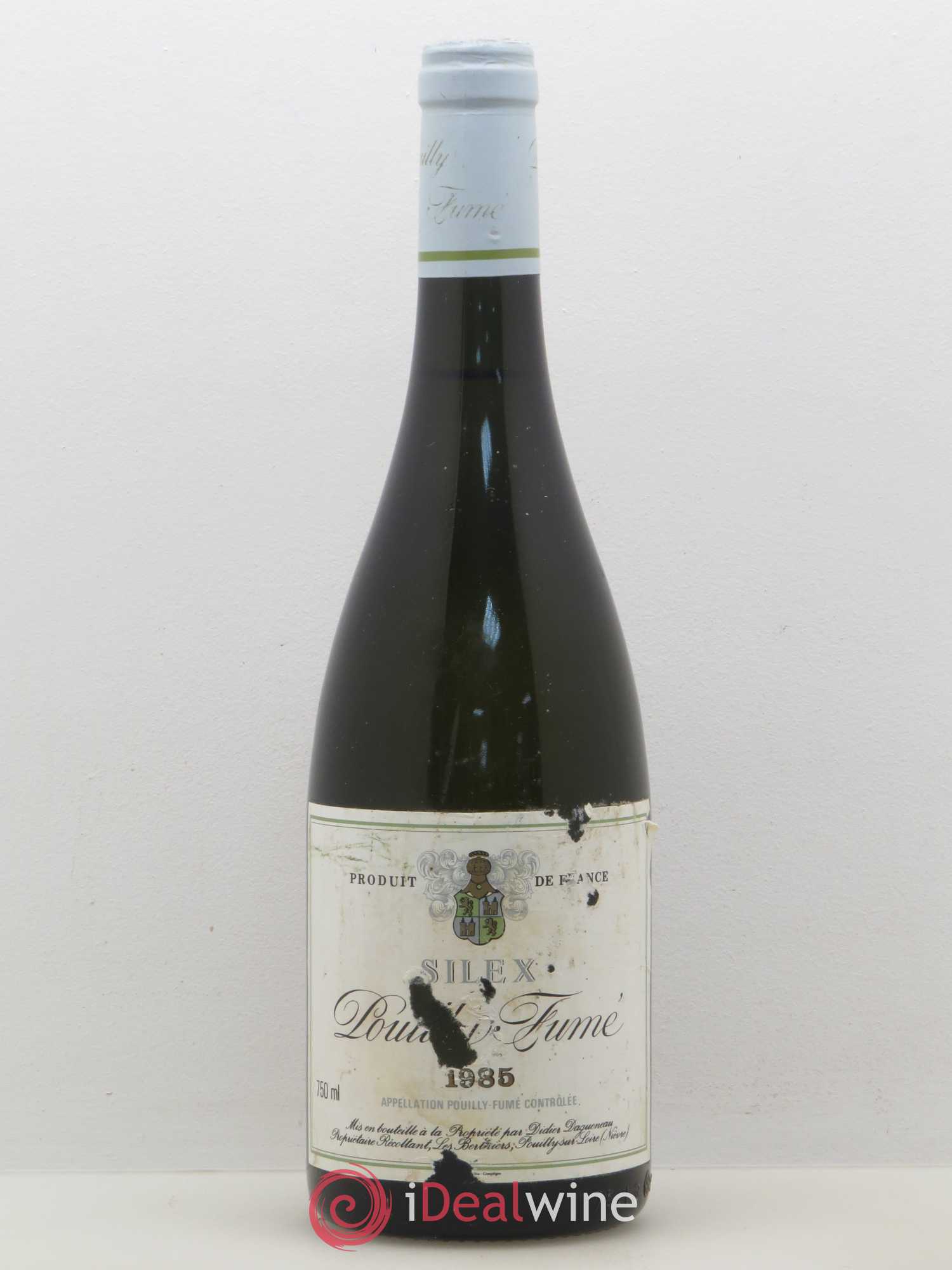 Vin de France (anciennement Pouilly-Fumé) Silex Dagueneau (Domaine Didier - Louis-Benjamin) 1985 - Lot de 1 bouteille - 0