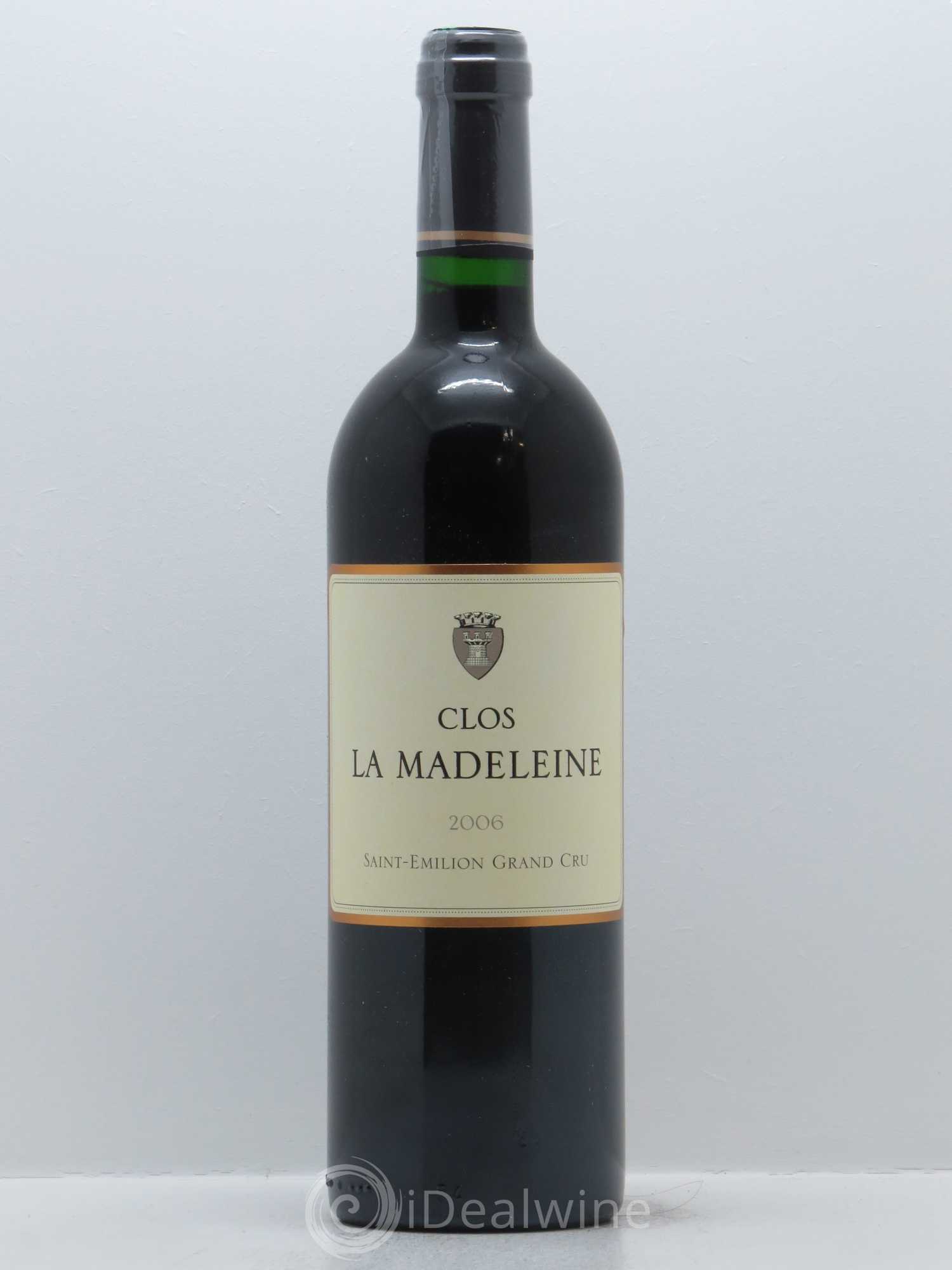 Clos la Madeleine Grand Cru Classé 2006 - Lot de 1 bouteille - 0