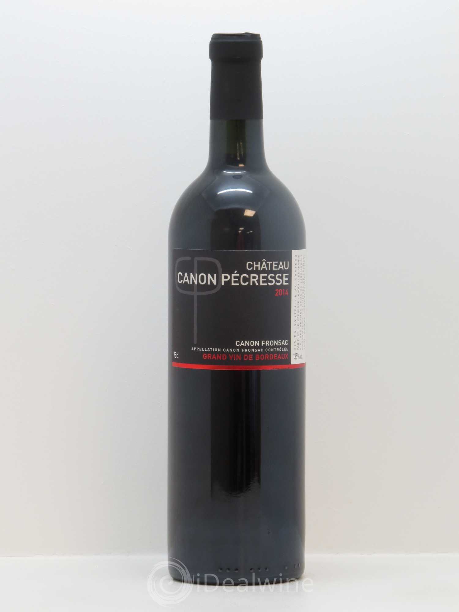 Château Canon Pécresse 2014 - Lot de 1 bouteille - 0