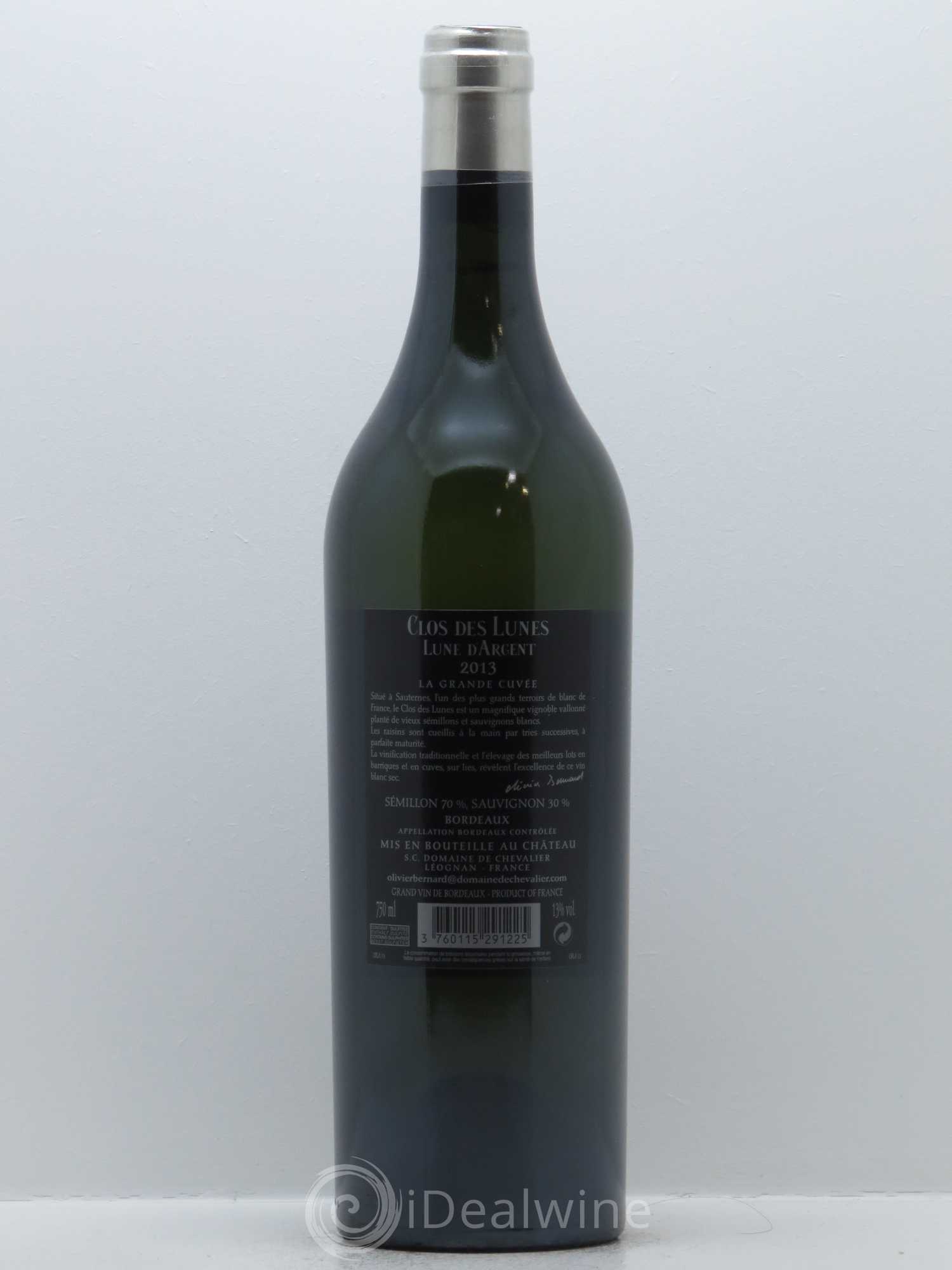 Clos des Lunes - Lune d'Argent 2013 - Lot de 1 bouteille - 1