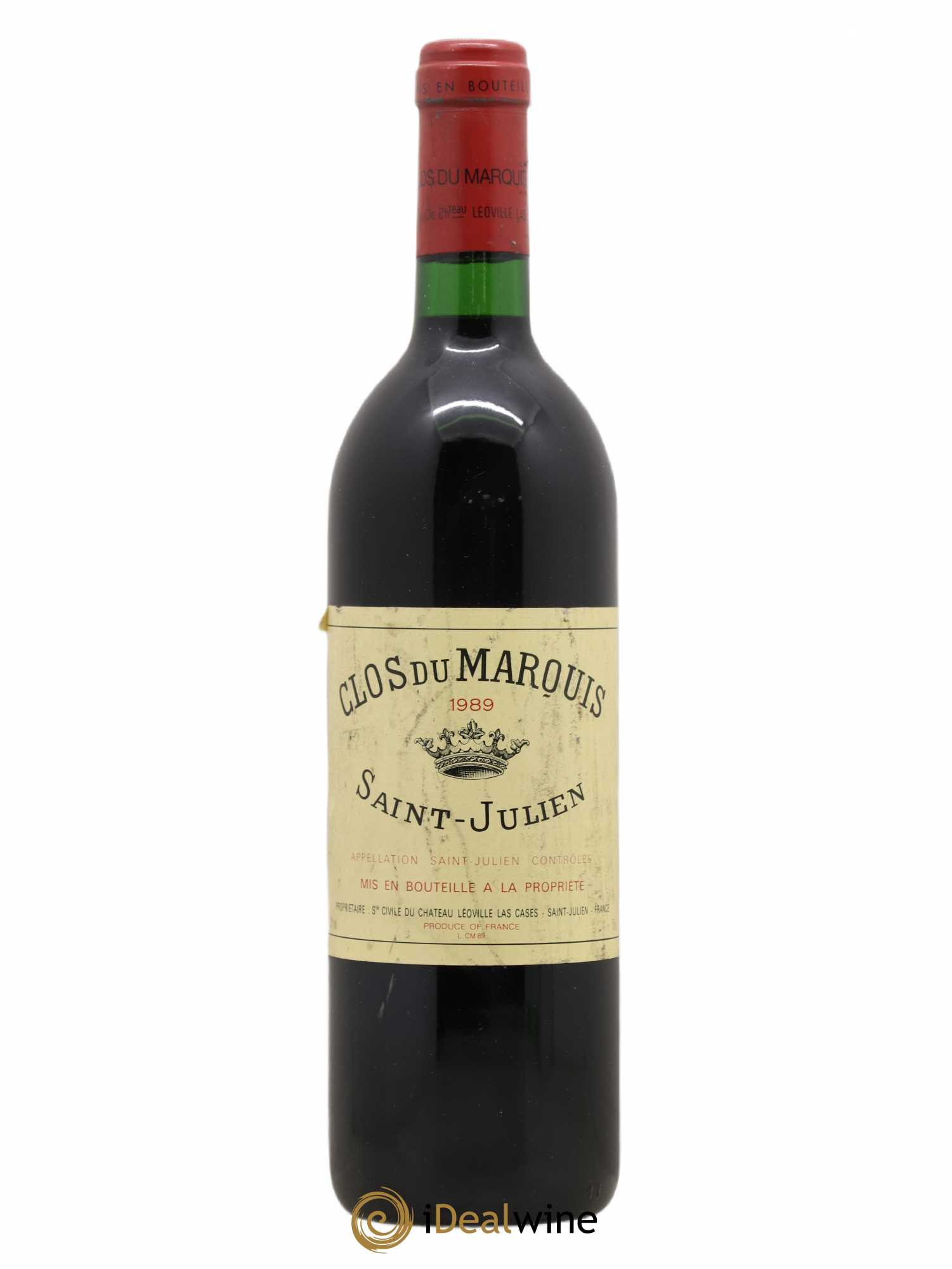 Clos du Marquis 1989 - Lot de 1 bouteille - 0