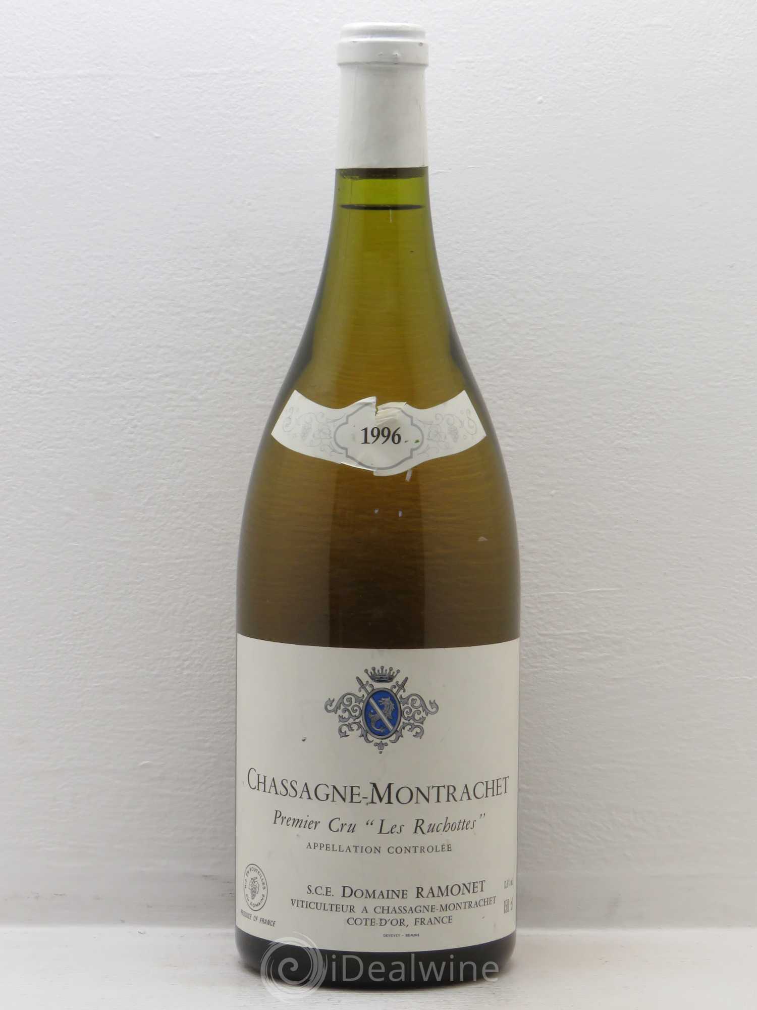 Chassagne-Montrachet 1er Cru Les Ruchottes Ramonet (Domaine) 1996 - Posten von 1 Magnum - 0