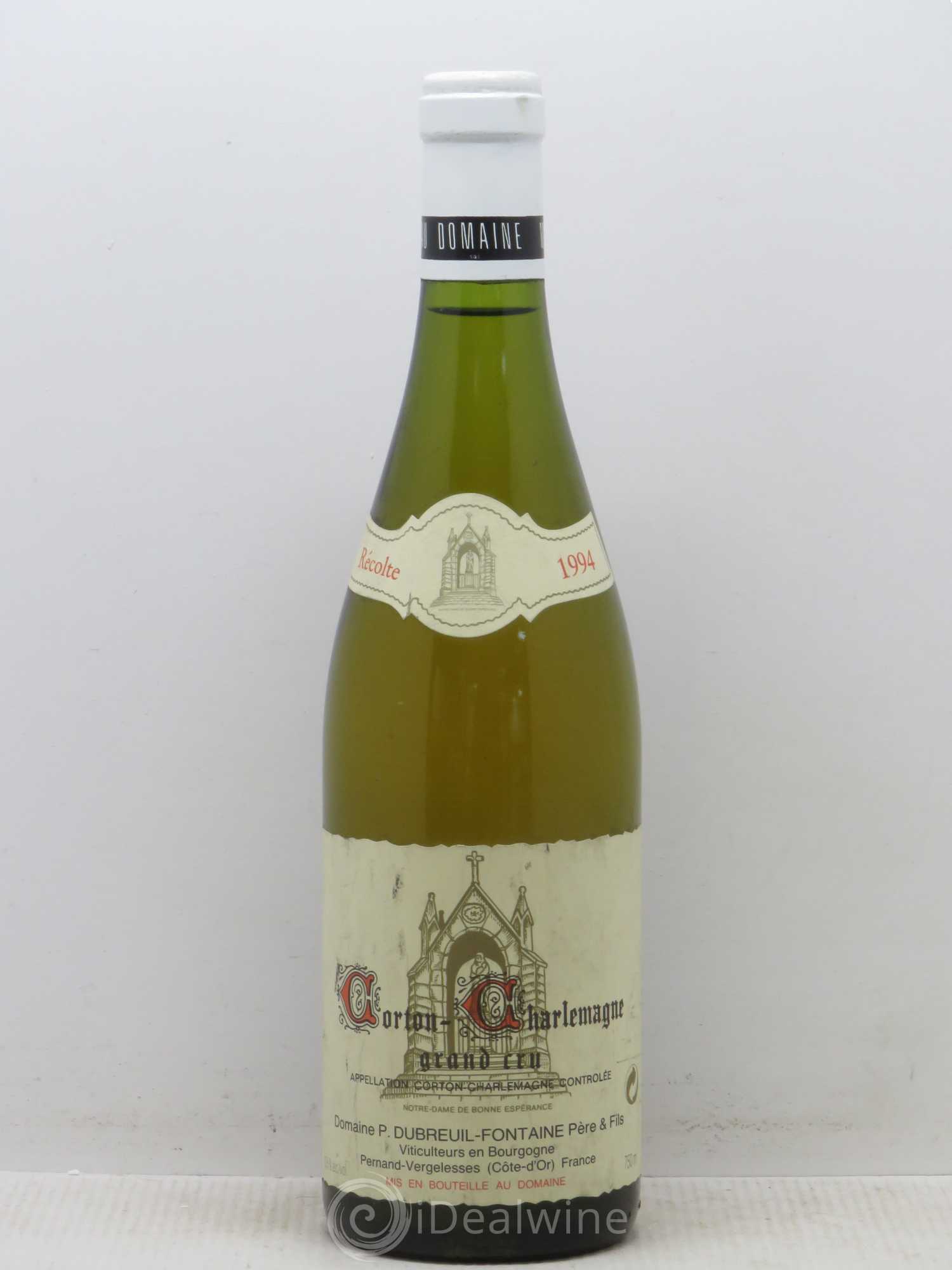 Corton-Charlemagne Grand Cru Domaine Dubreuil-Fontaine 1994 - Lotto di 1 bottiglia - 0
