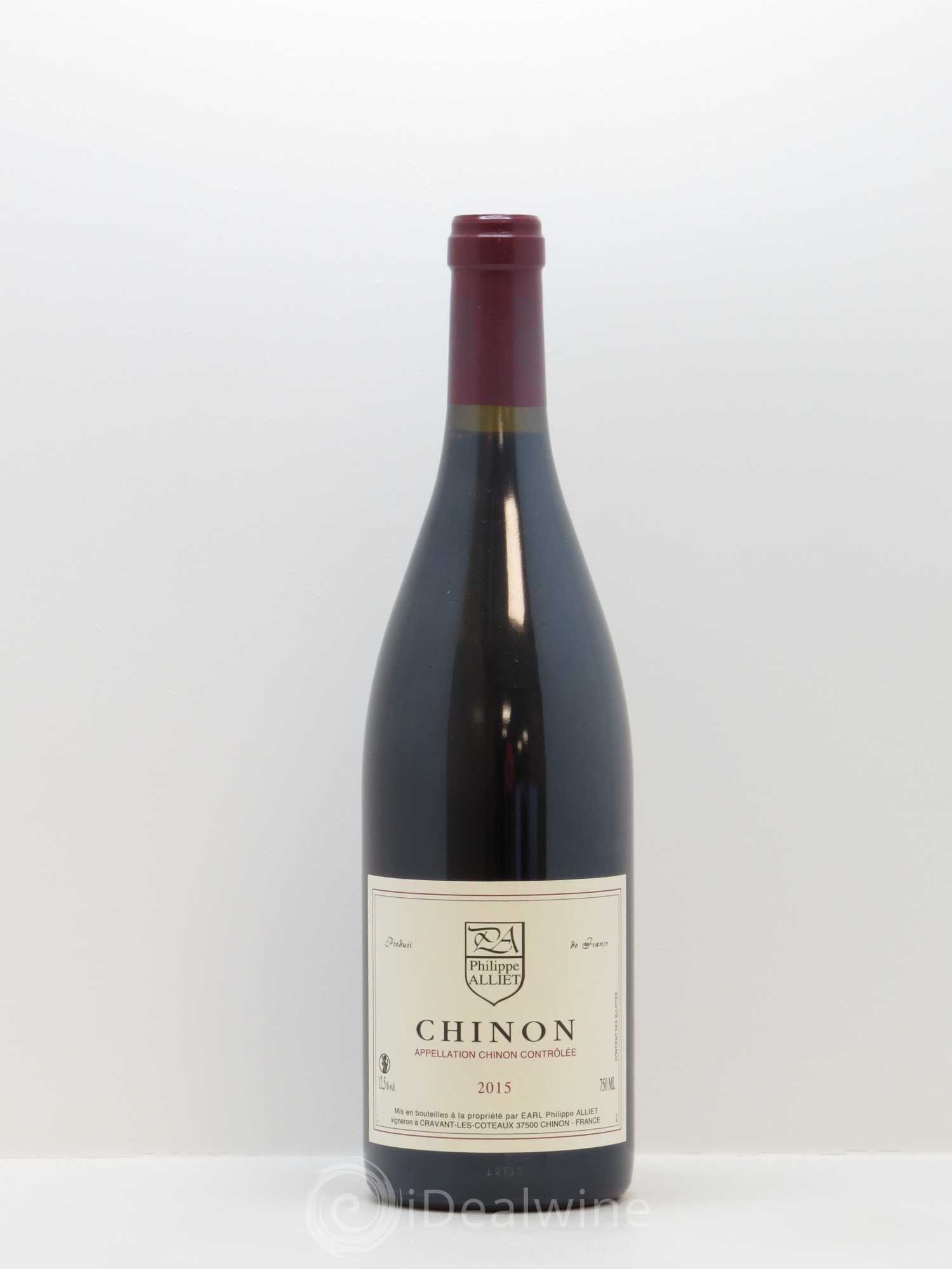 Chinon Philippe Alliet 2015 - Lot de 1 bouteille - 0
