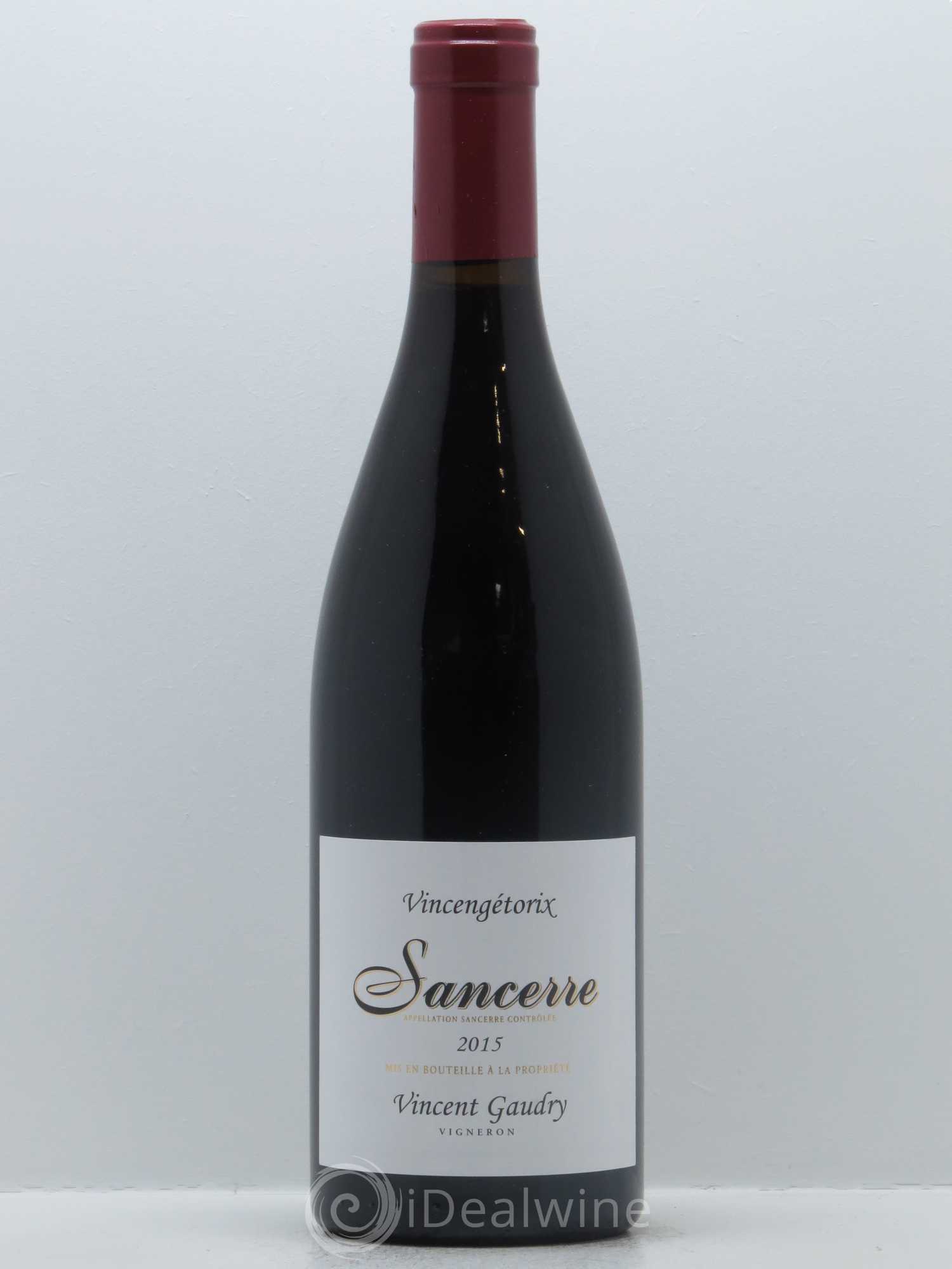 Sancerre Vincengetorix Vincent Gaudry 2015 - Lot de 1 bouteille - 0