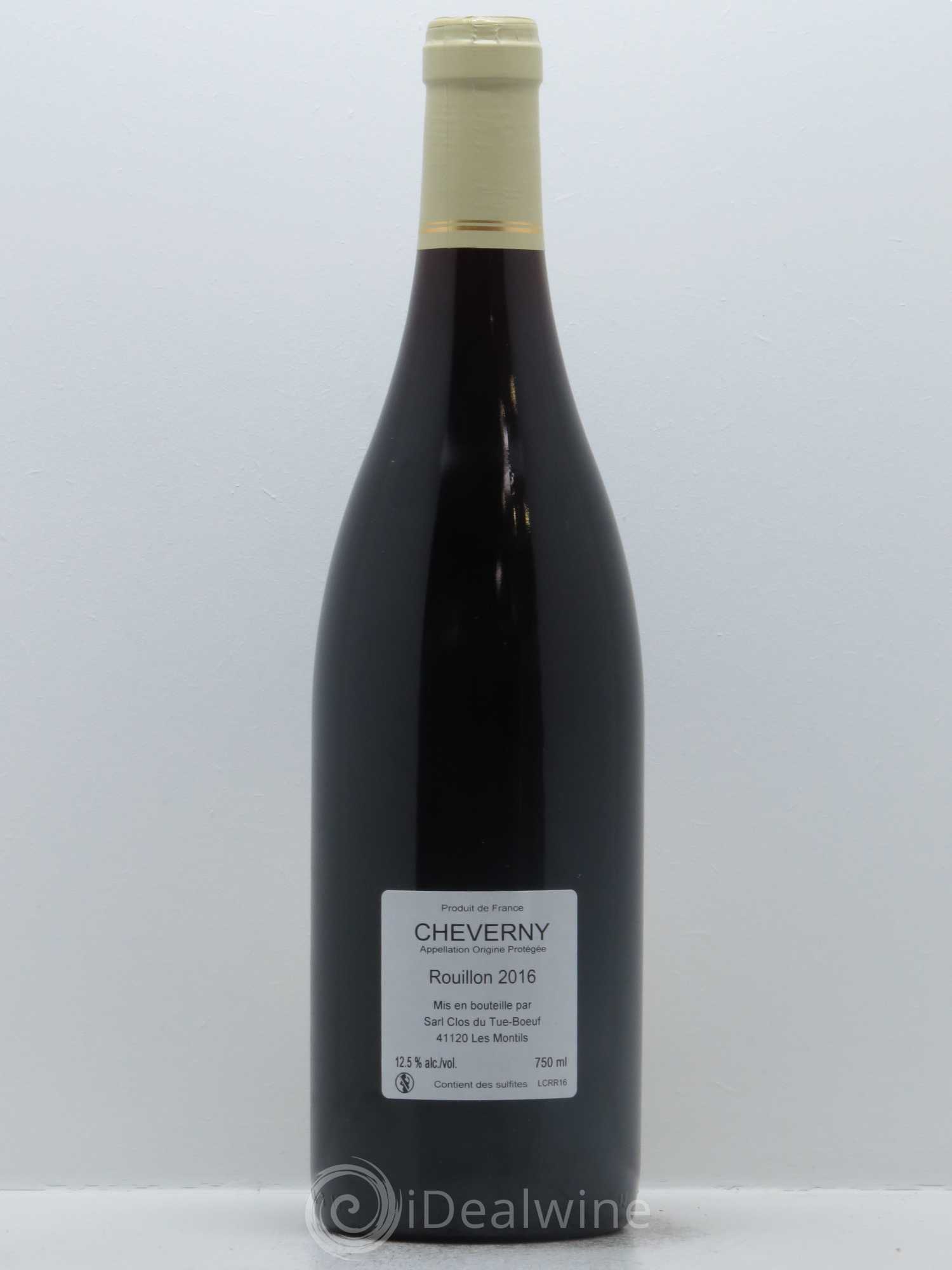 Cheverny Rouillon Clos du Tue-Boeuf 2016 - Lot de 1 bouteille - 1
