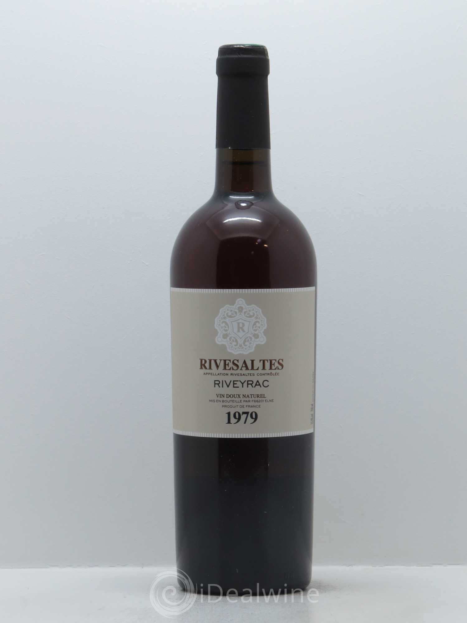 Rivesaltes Riveyrac (Domaine) 1979 - Lot de 1 bouteille - 0
