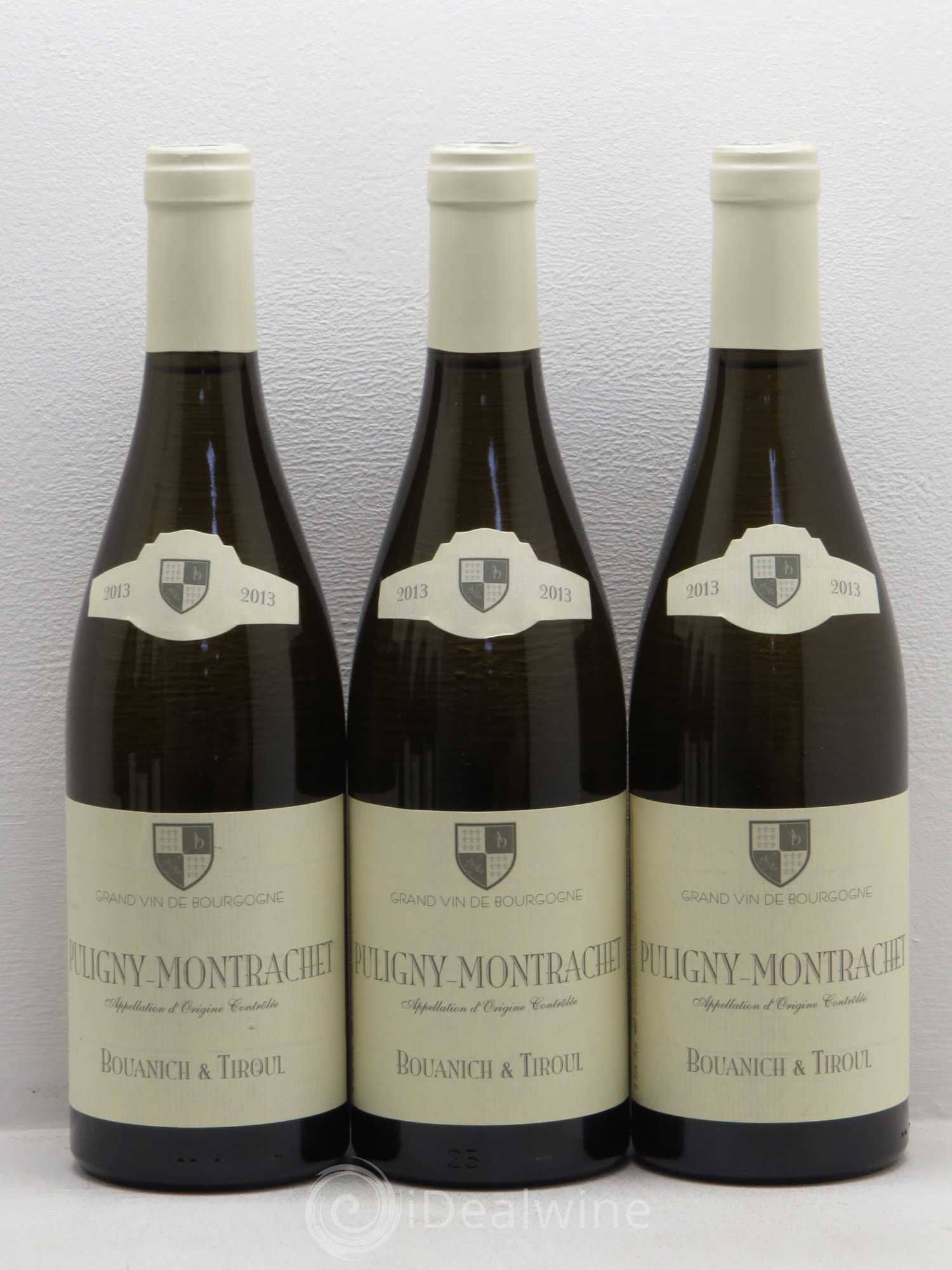 Puligny-Montrachet Bouanich & Tiroul 2013 - Posten von 6 Flaschen - 2