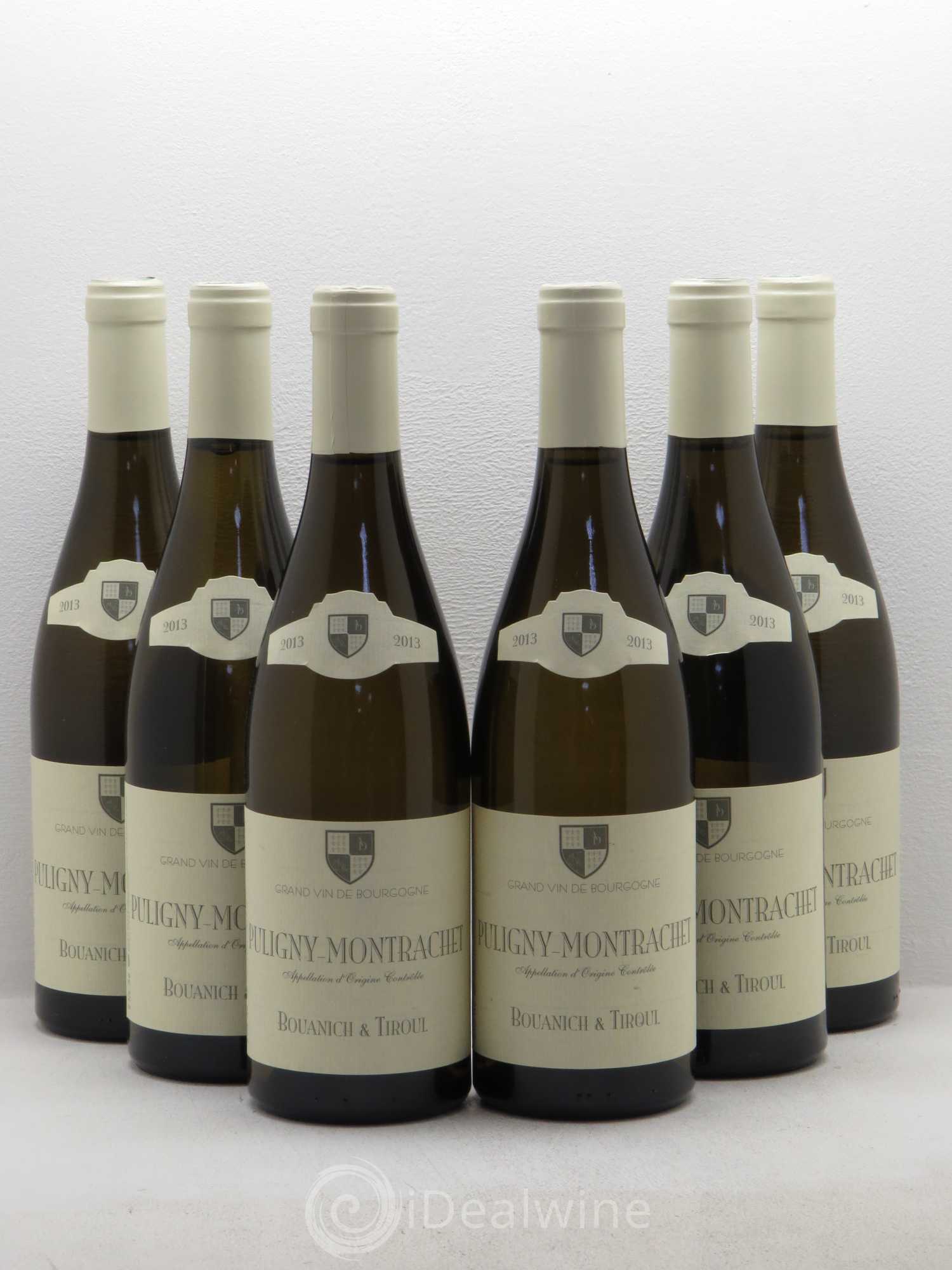 Puligny-Montrachet Bouanich & Tiroul 2013 - Posten von 6 Flaschen - 0