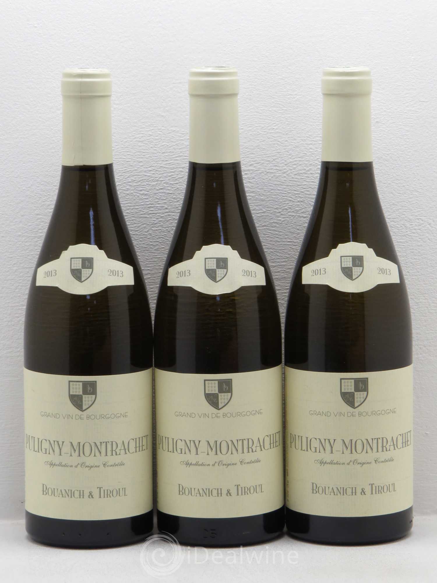 Puligny-Montrachet Bouanich & Tiroul 2013 - Posten von 6 Flaschen - 2