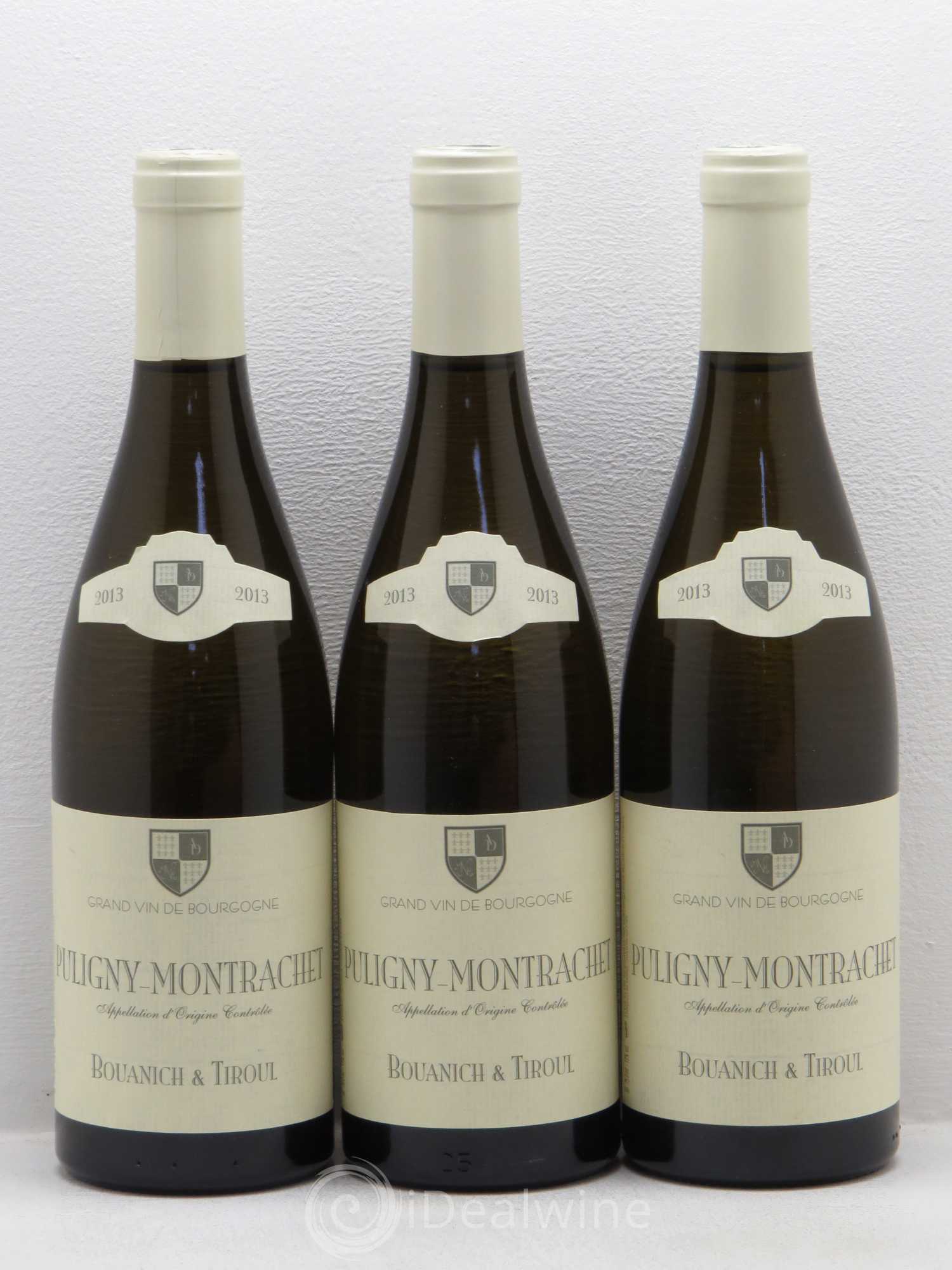 Puligny-Montrachet Bouanich & Tiroul (sans prix de réserve) 2013 - Posten von 3 Flaschen - 0