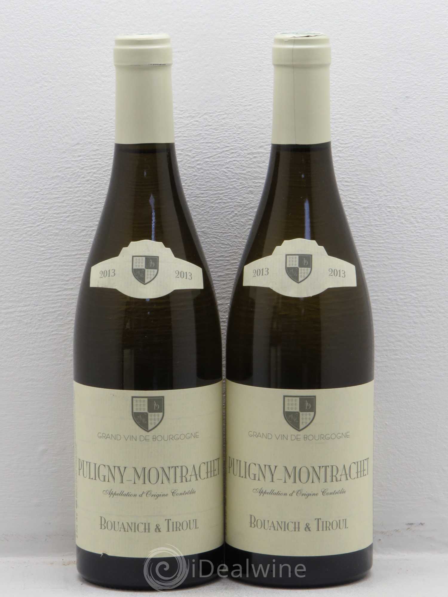Puligny-Montrachet Bouanich & Tiroul 2013 - Posten von 2 Flaschen - 0