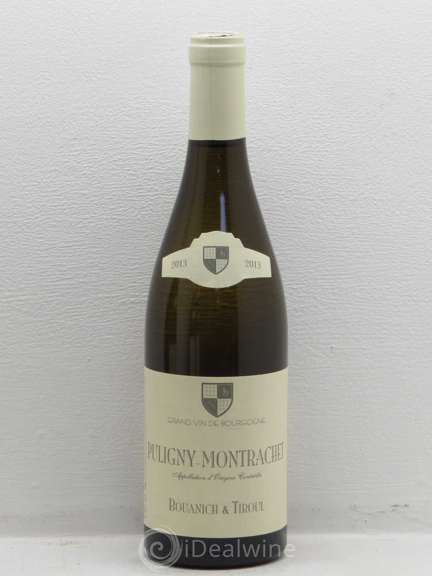 Puligny-Montrachet Bouanich & Tiroul (sans prix de réserve) 2013 - Posten von 1 Flasche - 0