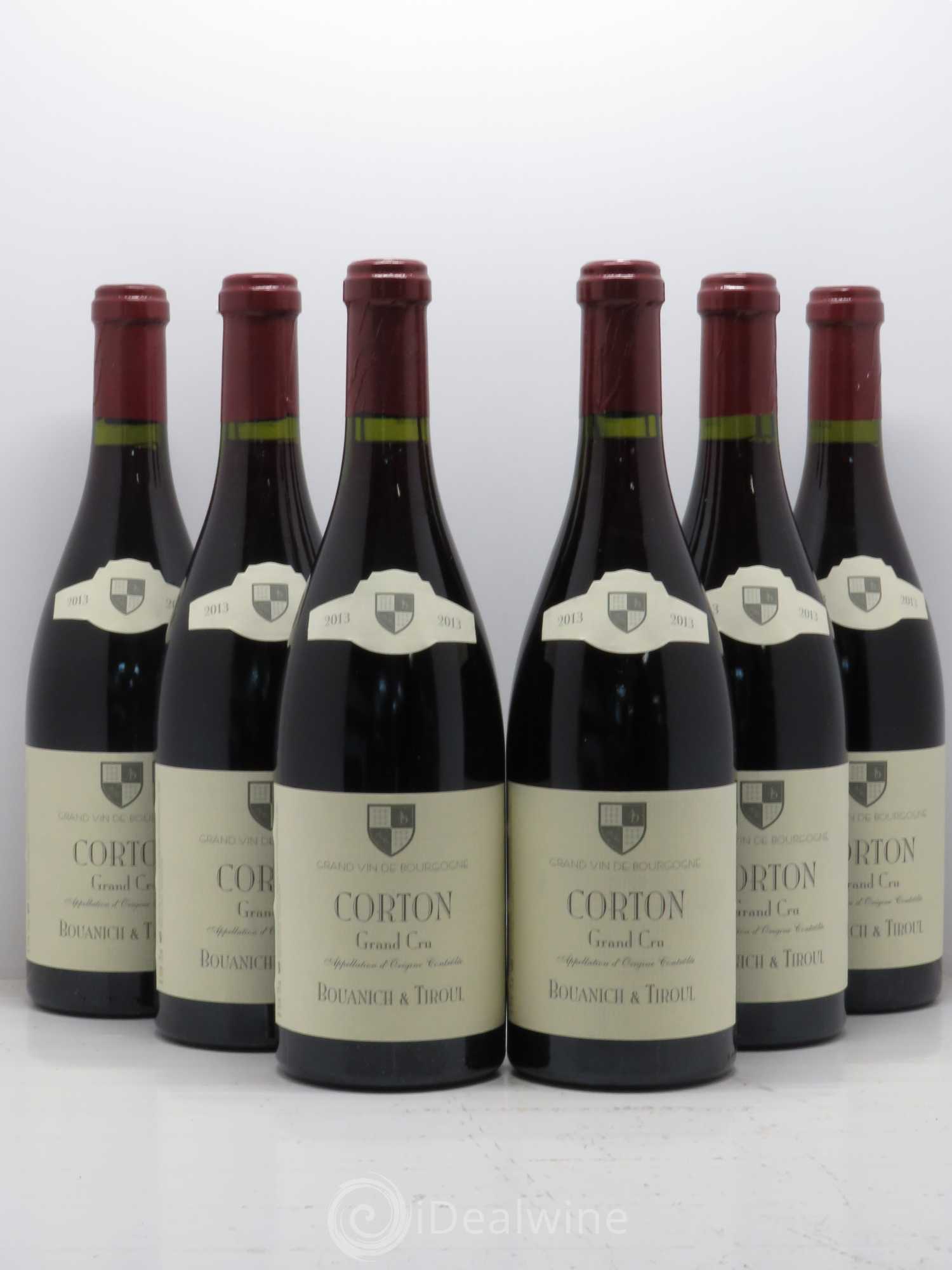 Corton Grand Cru Bouanich & Tiroul 2013 - Posten von 6 Flaschen - 0