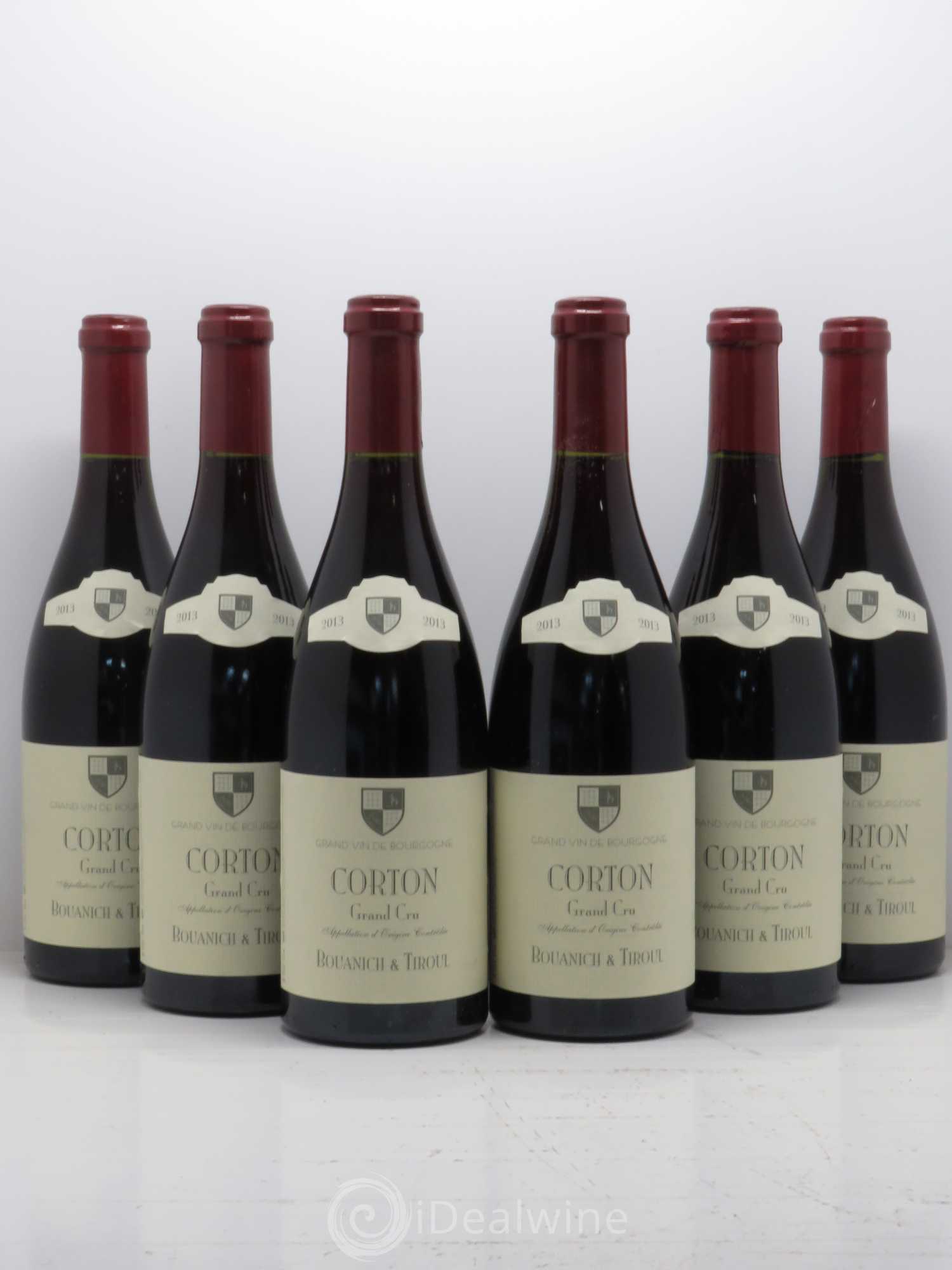 Corton Grand Cru Bouanich & Tiroul 2013 - Posten von 6 Flaschen - 0