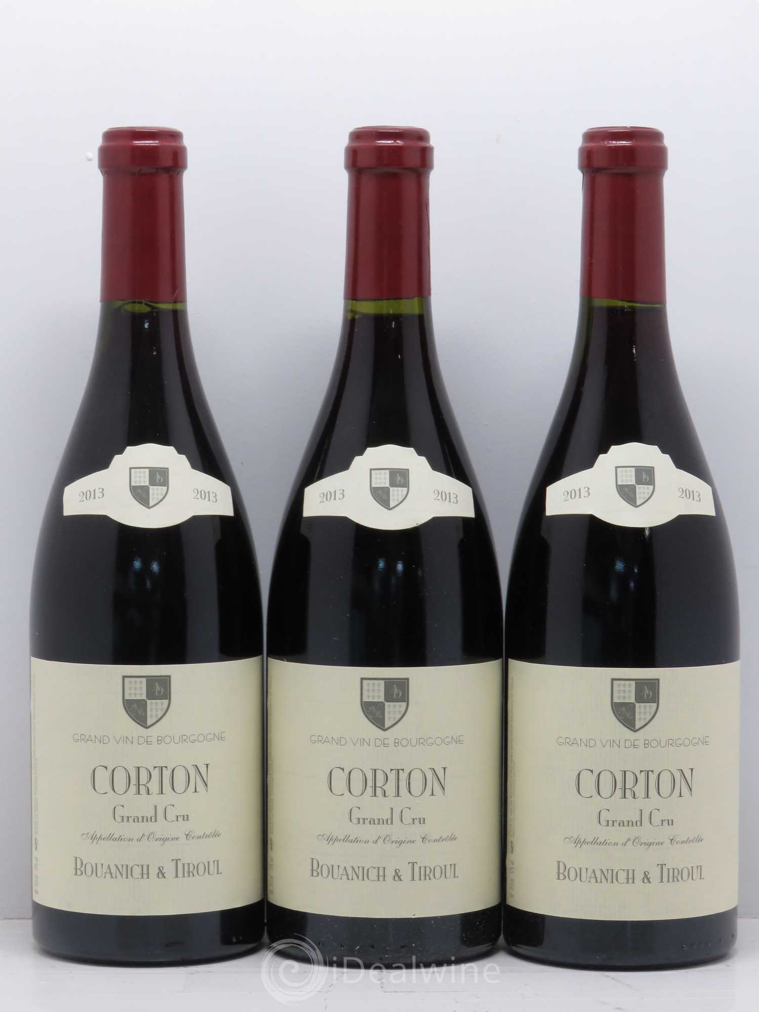 Corton Grand Cru Bouanich & Tiroul 2013 - Posten von 3 Flaschen - 0