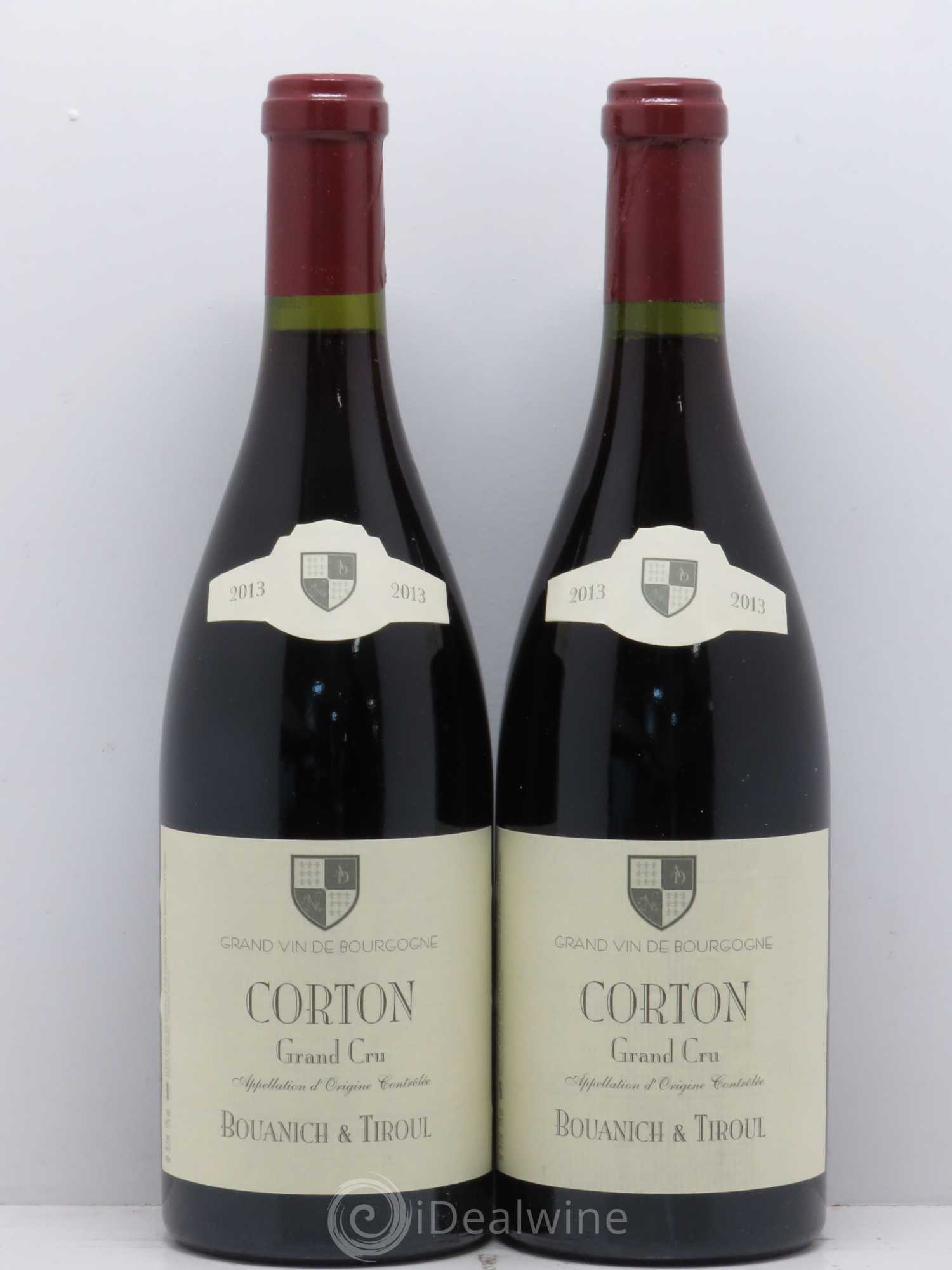Corton Grand Cru Bouanich & Tiroul 2013 - Posten von 2 Flaschen - 0