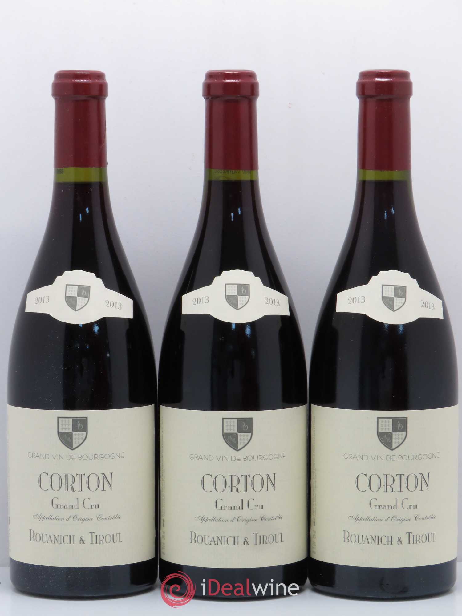 Corton Grand Cru Bouanich et Tiroul 2013 - Posten von 6 Flaschen - 2