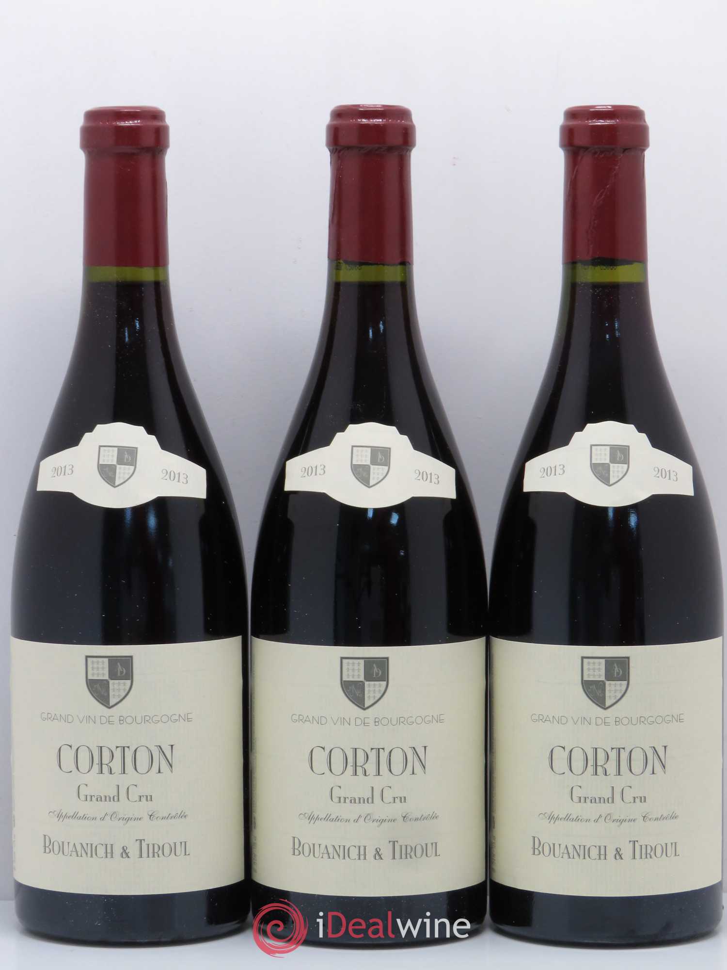 Corton Grand Cru Bouanich et Tiroul 2013 - Posten von 6 Flaschen - 2