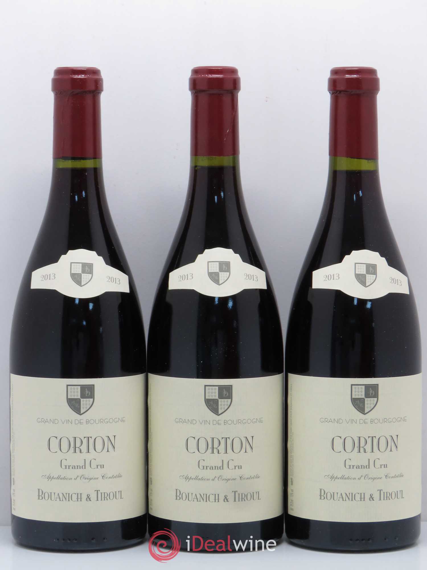 Corton Grand Cru Bouanich et Tiroul 2013 - Posten von 6 Flaschen - 2