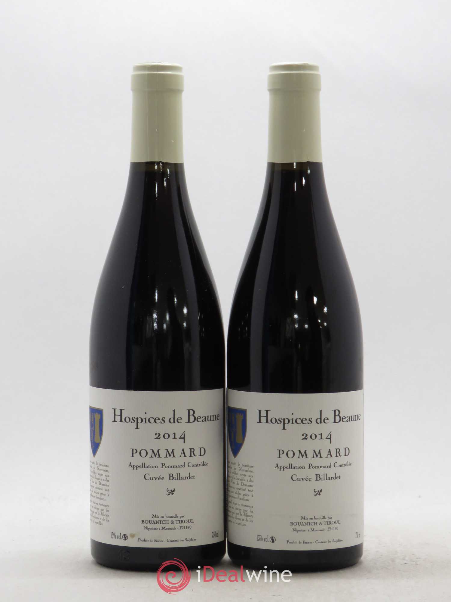 Pommard Cuvée Billardet Hospices de Beaune 2014 - Lot de 2 bouteilles - 0