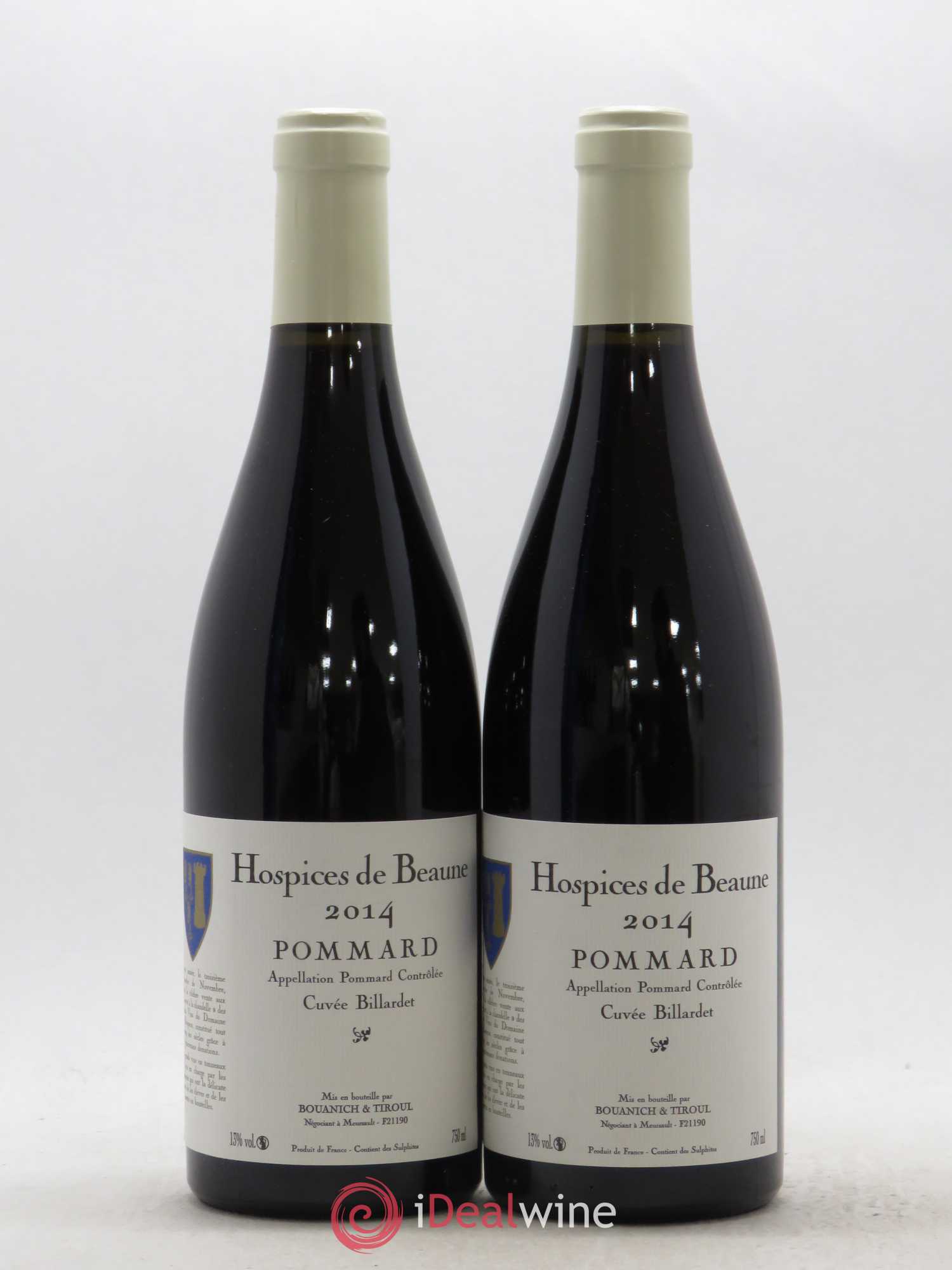 Pommard Cuvée Billardet Hospices de Beaune 2014 - Lot de 2 bouteilles - 0