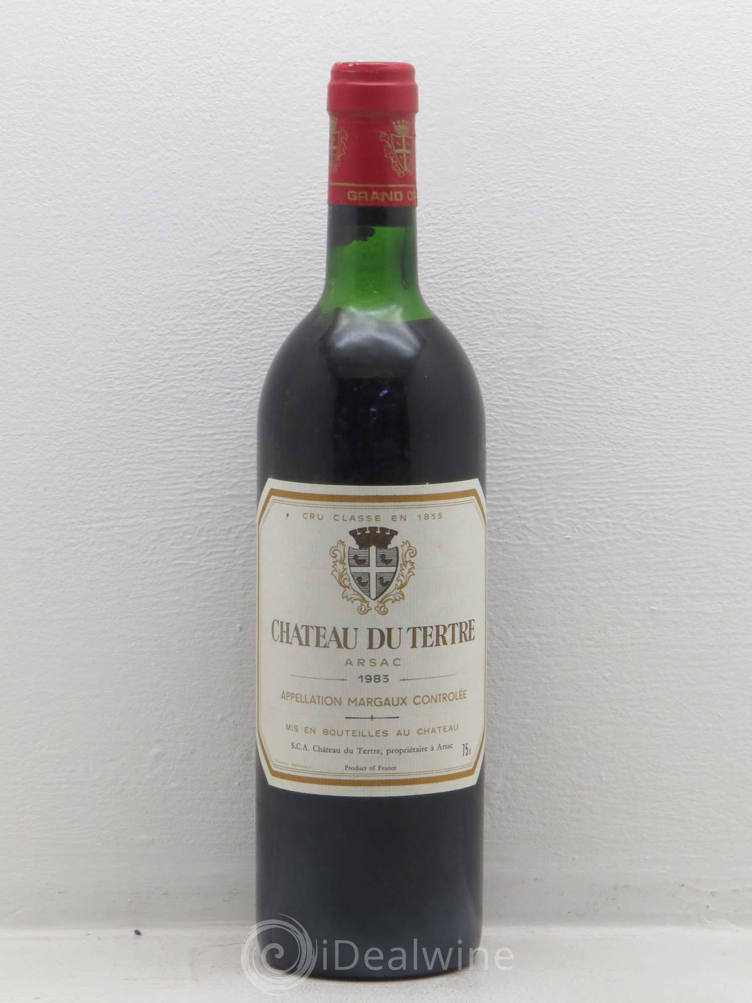 Château du Tertre 5ème Grand Cru Classé 1983 - Lot de 1 bouteille - 0