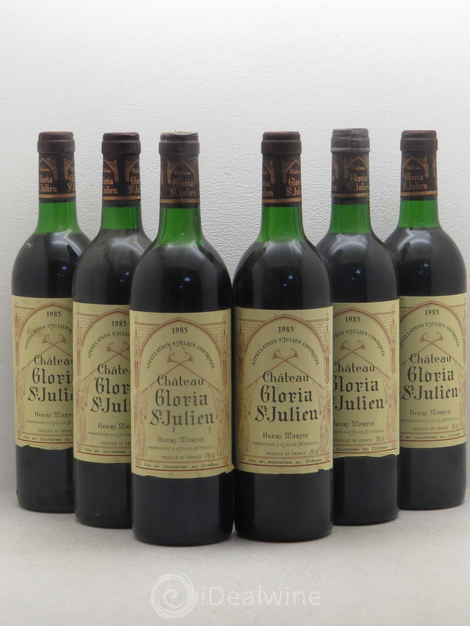 Château Gloria 1985 - Lot de 6 bouteilles - 0