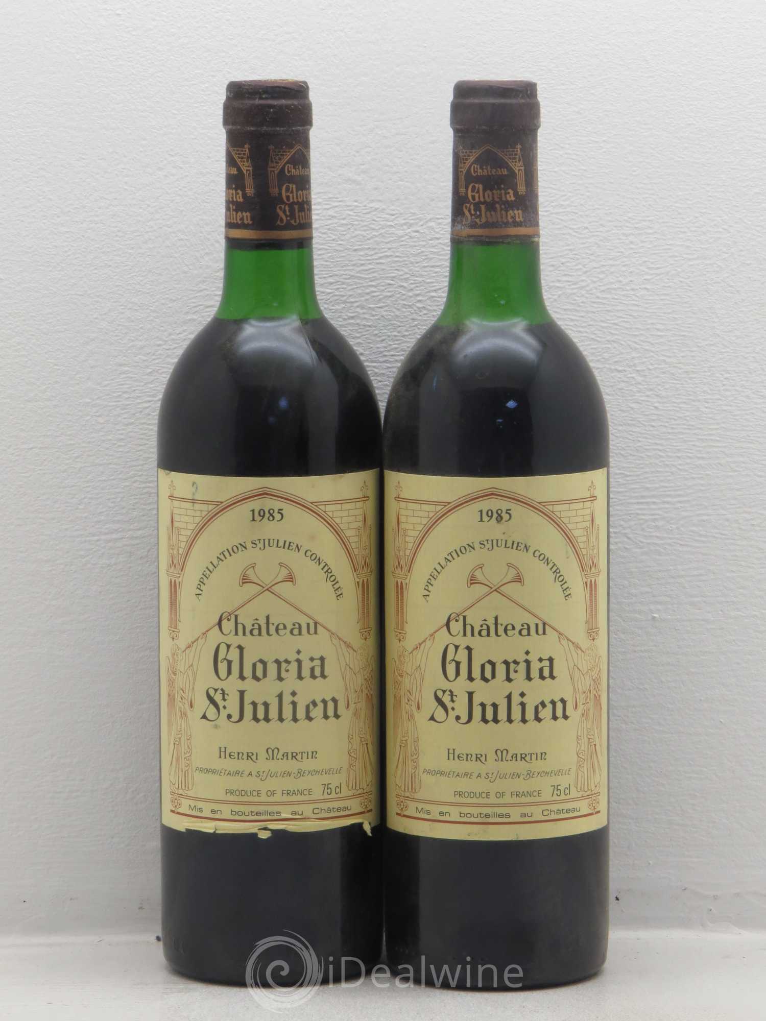 Château Gloria 1985 - Lot de 2 bouteilles - 0
