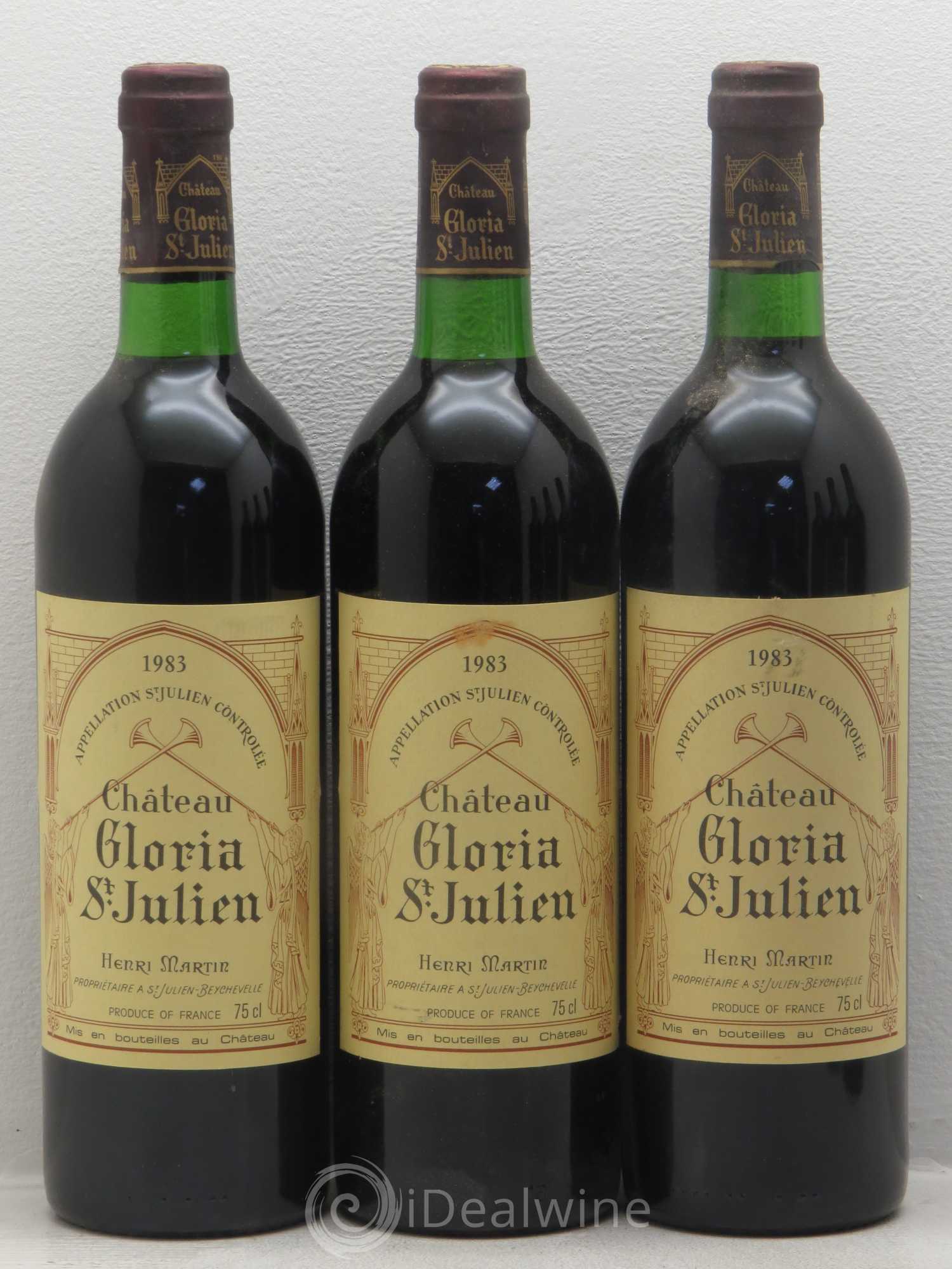 Château Gloria 1983 - Lot de 6 bouteilles - 1