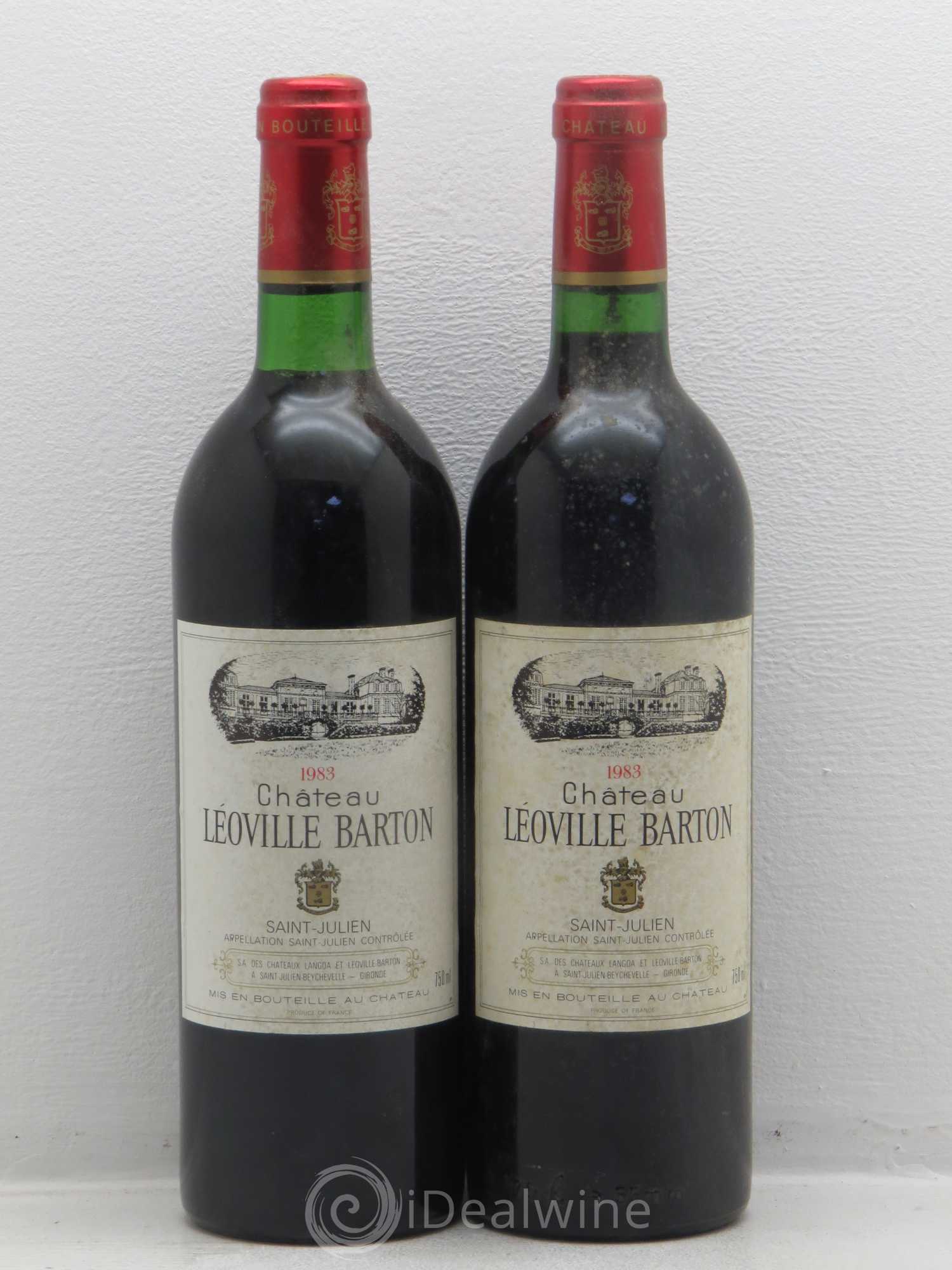 Château Léoville Barton 2ème Grand Cru Classé 1983 - Lot de 5 bouteilles - 2