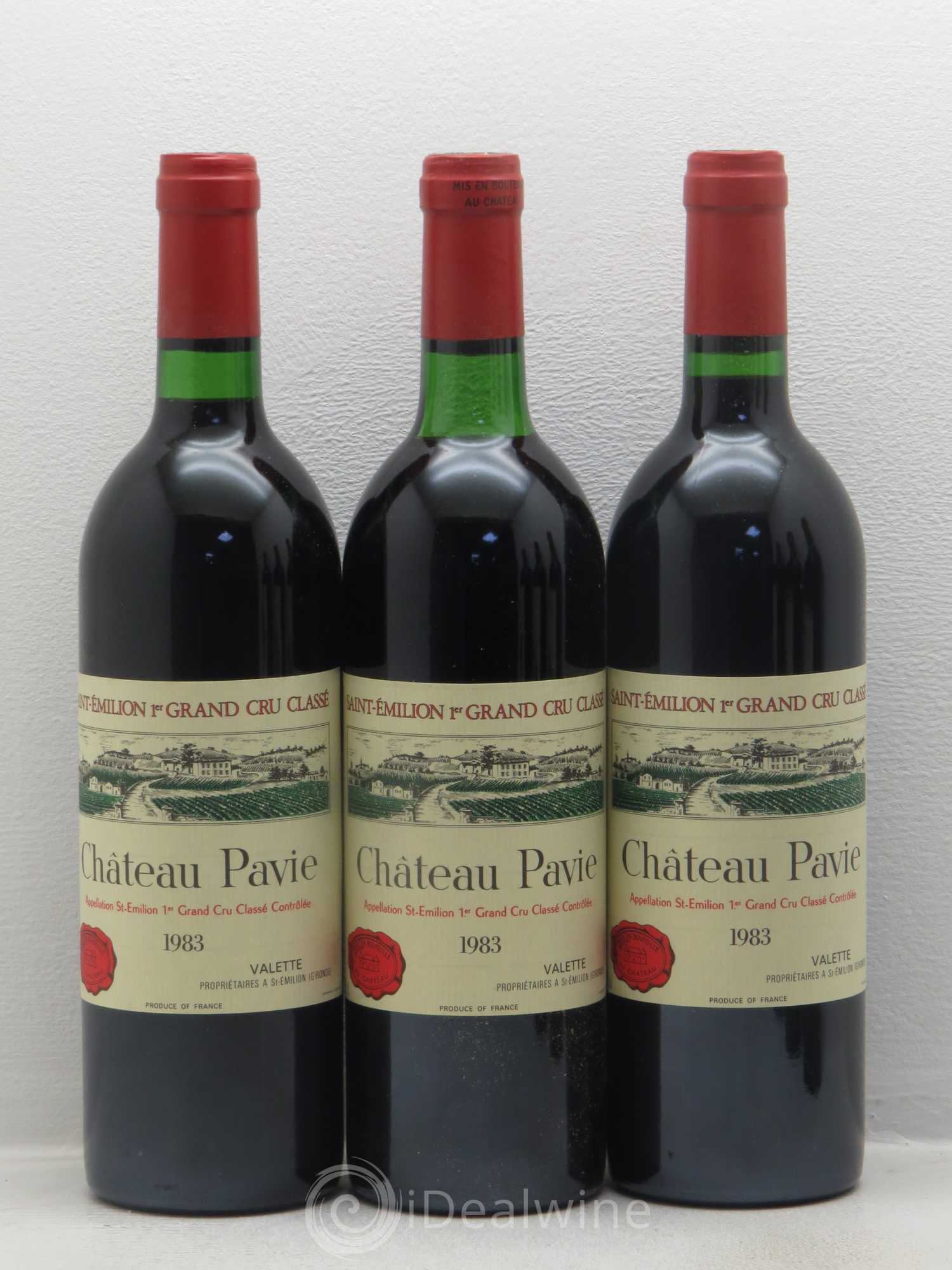 Château Pavie 1er Grand Cru Classé A 1983 - Lot de 6 bouteilles - 1