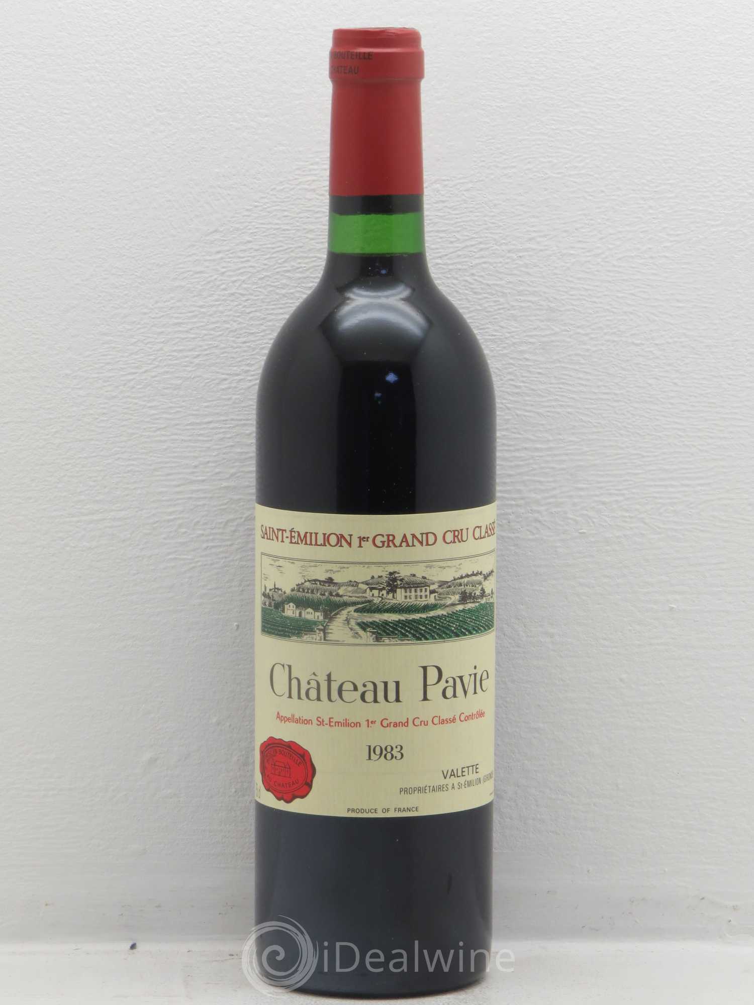 Château Pavie 1er Grand Cru Classé A 1983 - Lot de 1 bouteille - 0