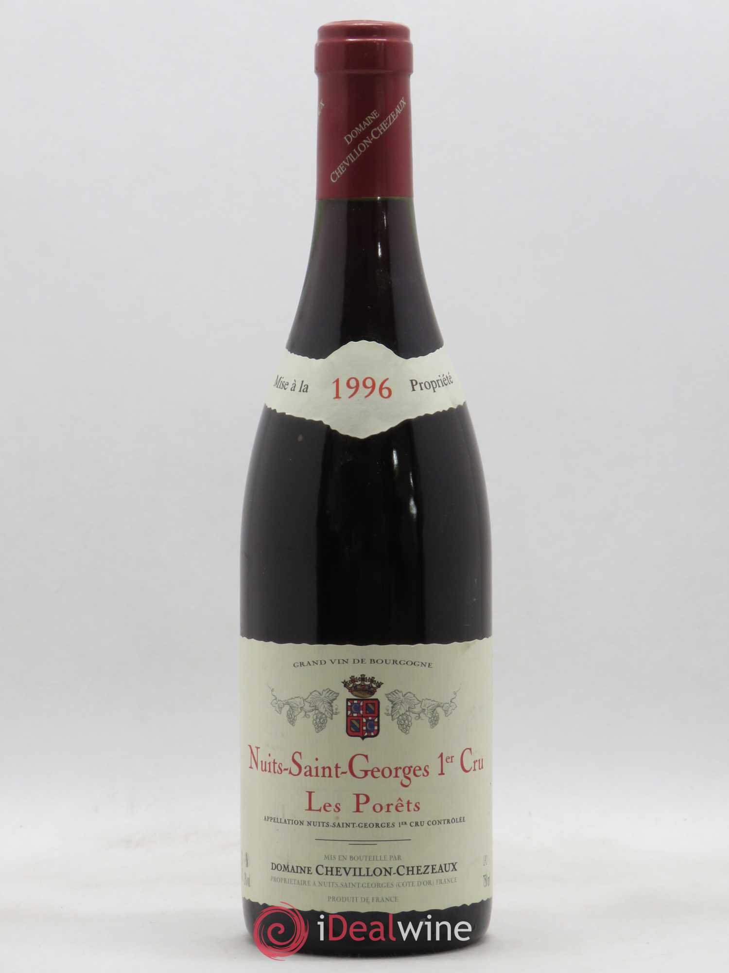 Nuits-Saint-Georges 1er Cru Les Porets Domaine Chevillon Chezeaux 1996 - Posten von 1 Flasche - 0