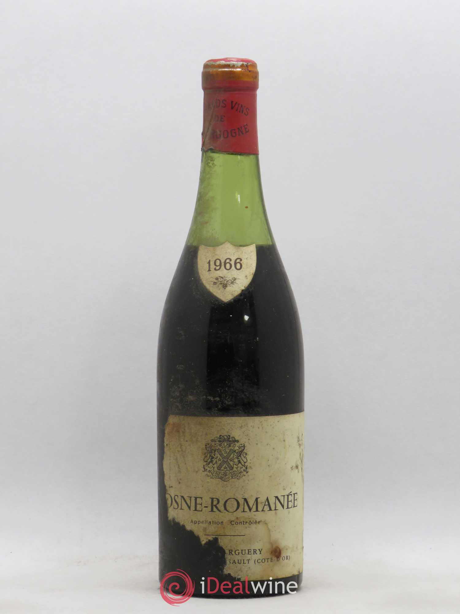 Vosne-Romanée De Marguery (sans prix de réserve) 1966 - Posten von 1 Flasche - 0