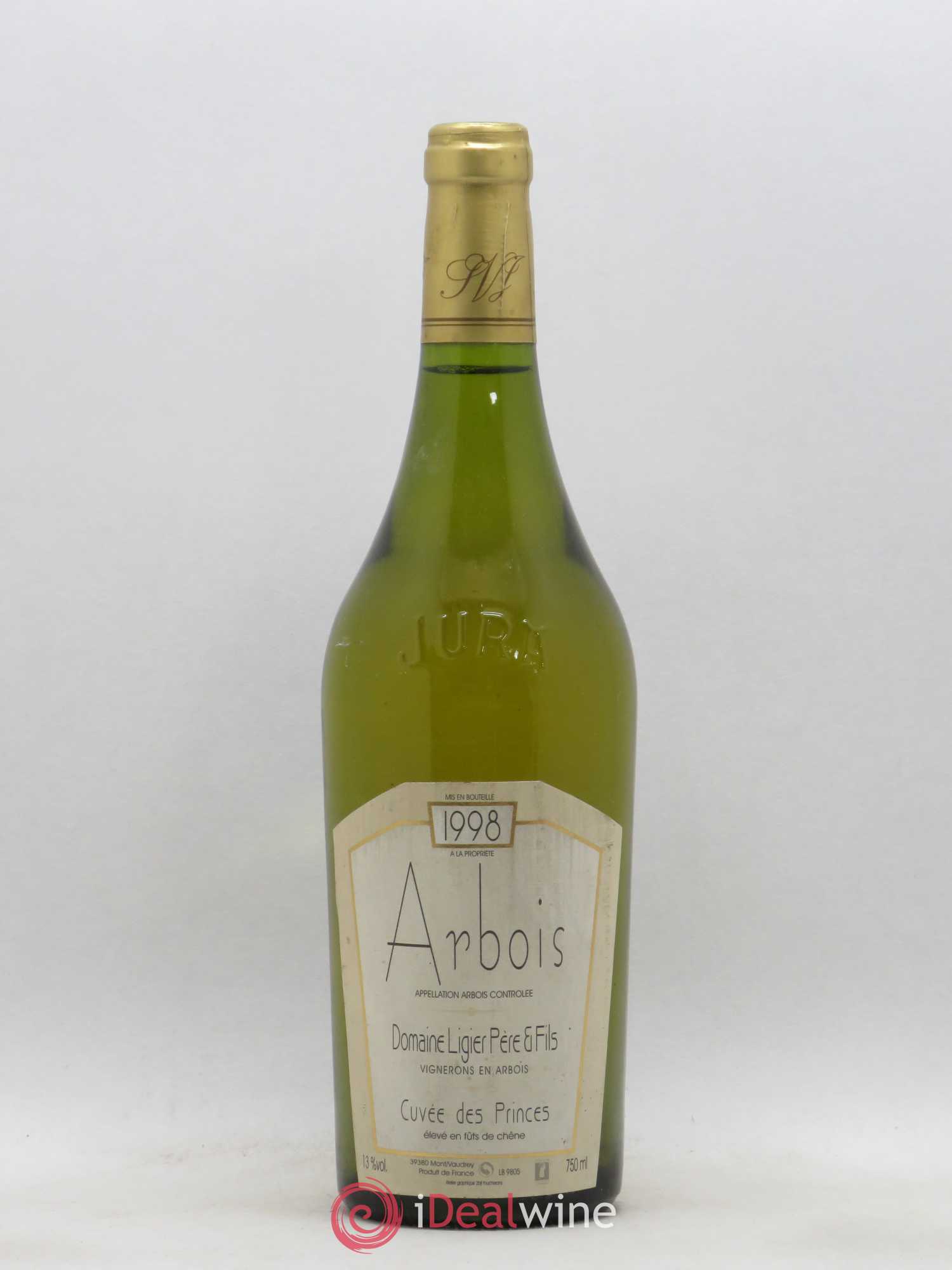 Arbois Cuvée des Princes Domaine Ligier Père et Fils 1998 - Posten von 1 Flasche - 0