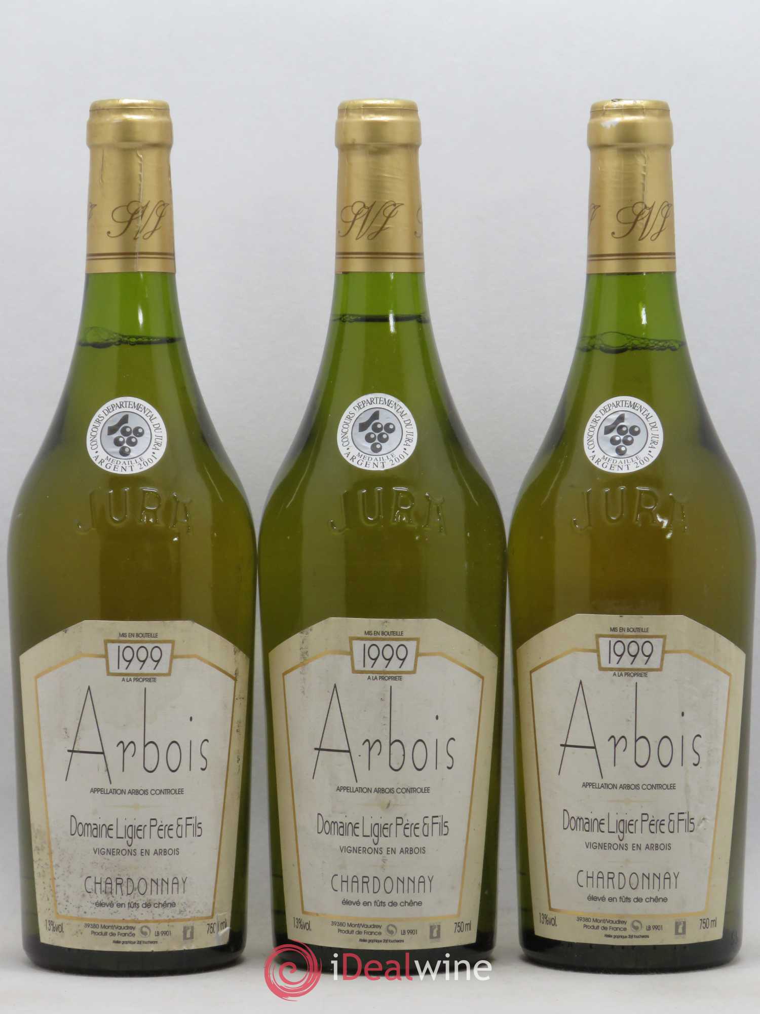 Arbois 1999 - Posten von 3 Flaschen - 0