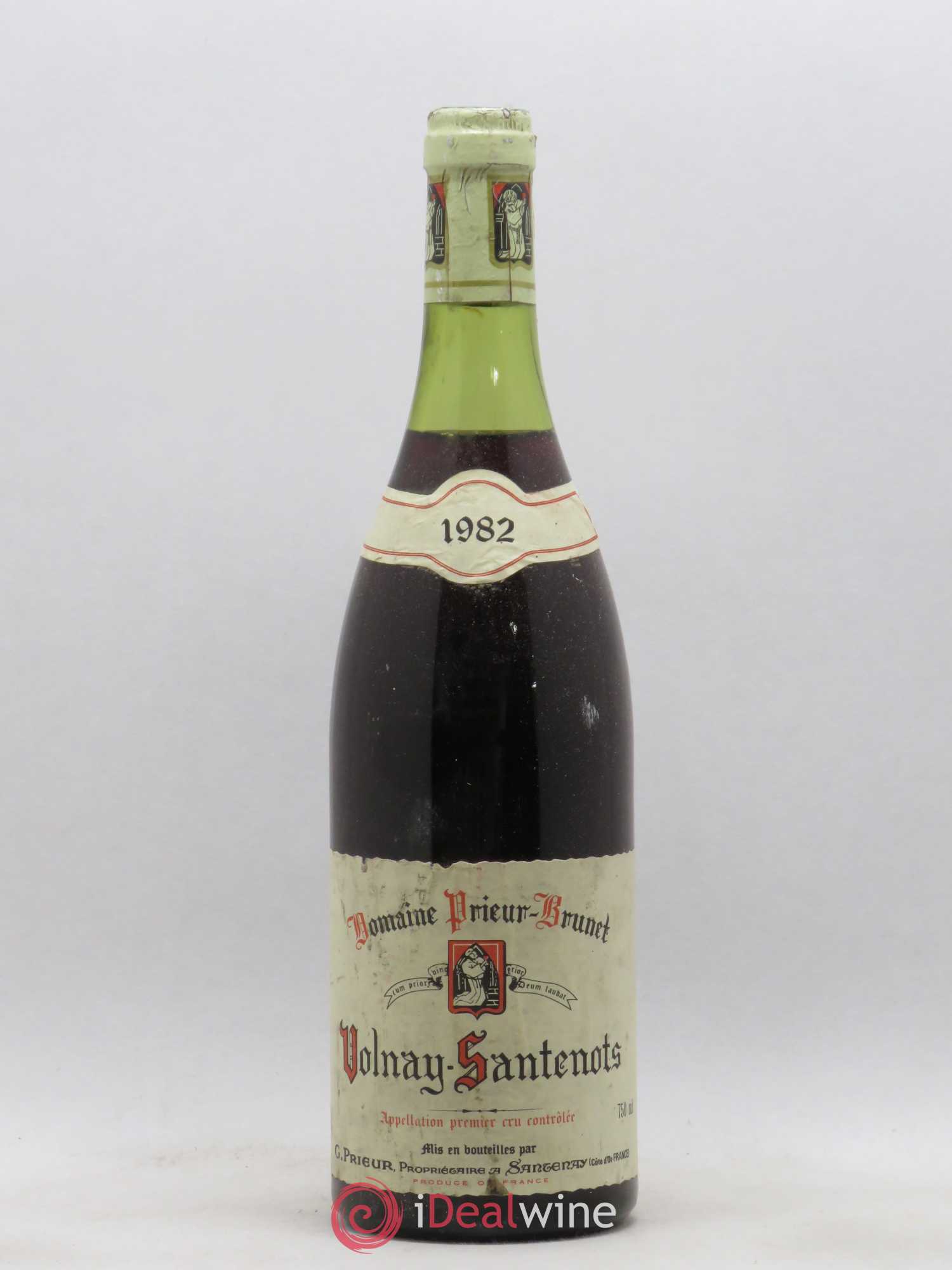 Volnay 1er Cru Domaine Prieur-Brunet 1982 - Posten von 1 Flasche - 0