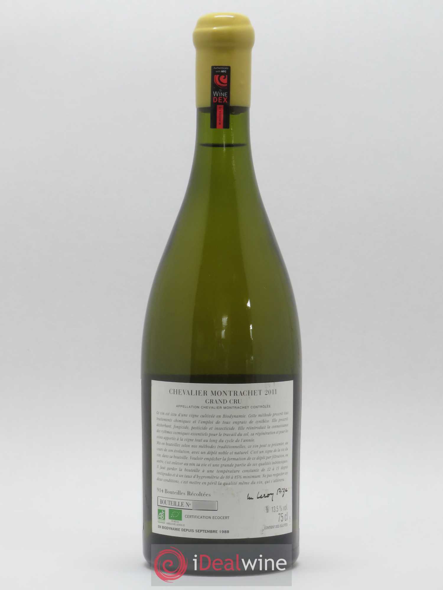 Chevalier-Montrachet Grand Cru d'Auvenay (Domaine) 2011 - Lotto di 1 bottiglia - 1