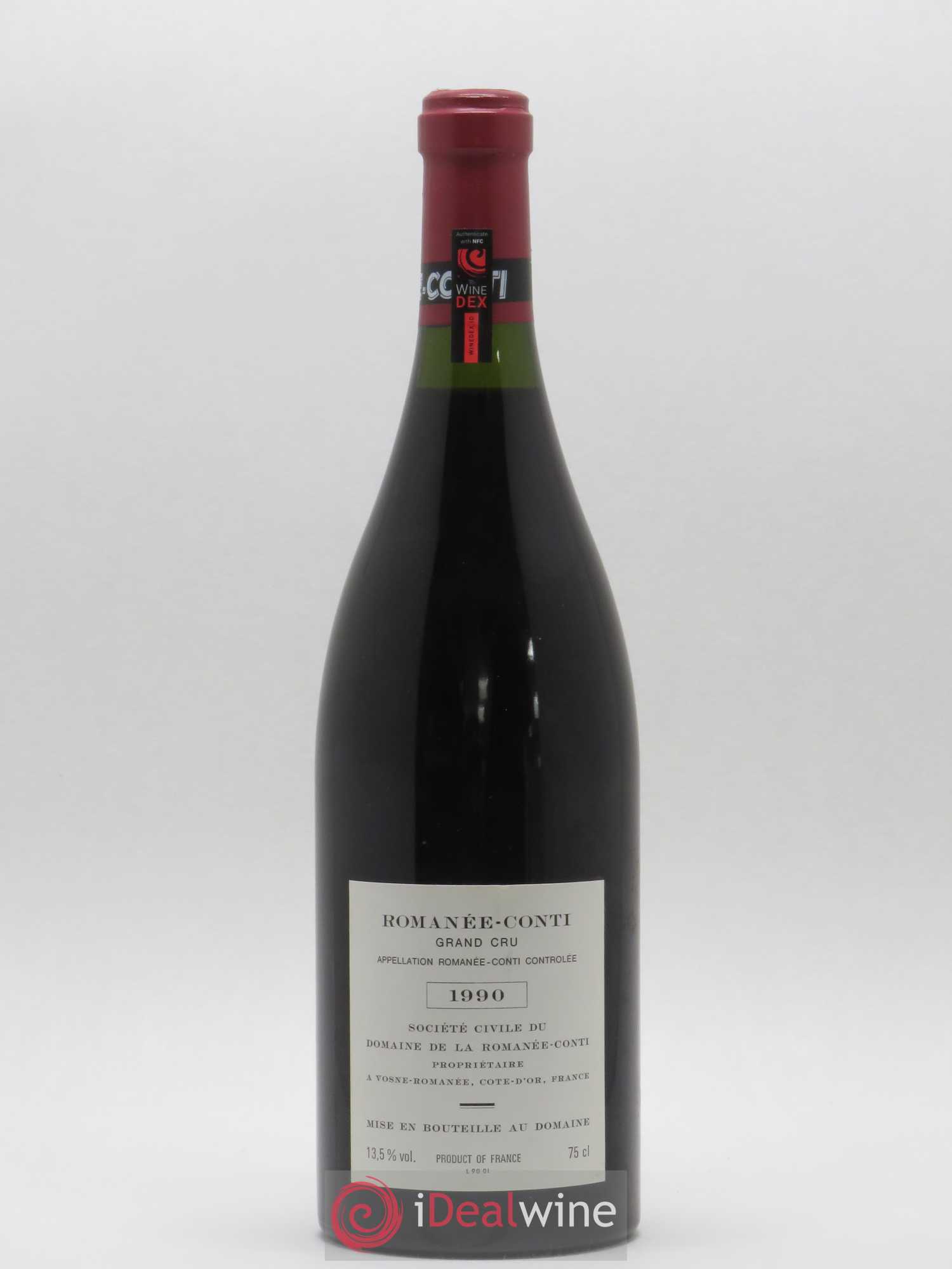 Romanée-Conti Grand Cru Domaine de la Romanée-Conti 1990 - Lotto di 1 bottiglia - 1