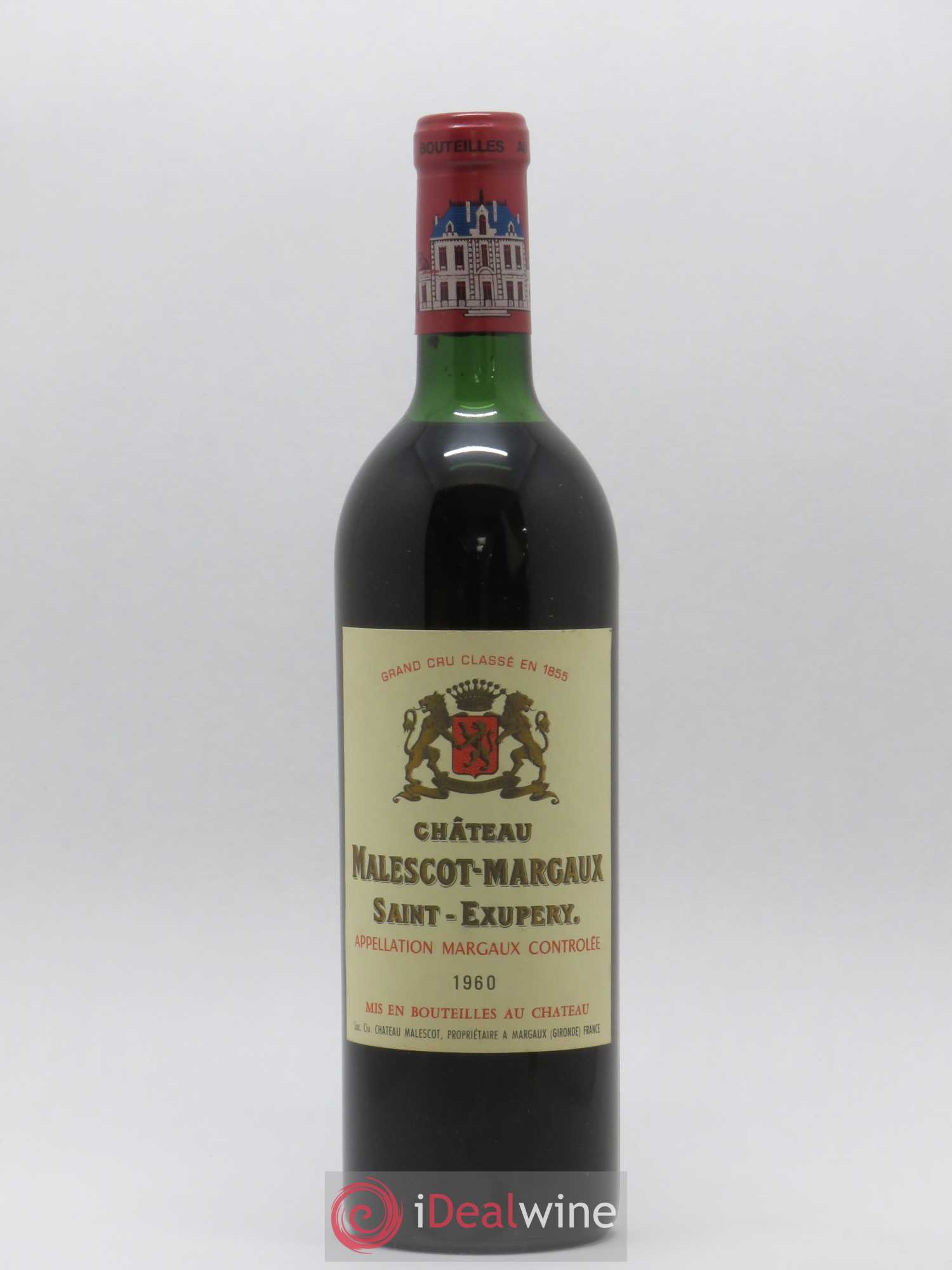 Château Malescot Saint-Exupéry 3ème Grand Cru Classé 1960 - Lot de 1 bouteille - 0