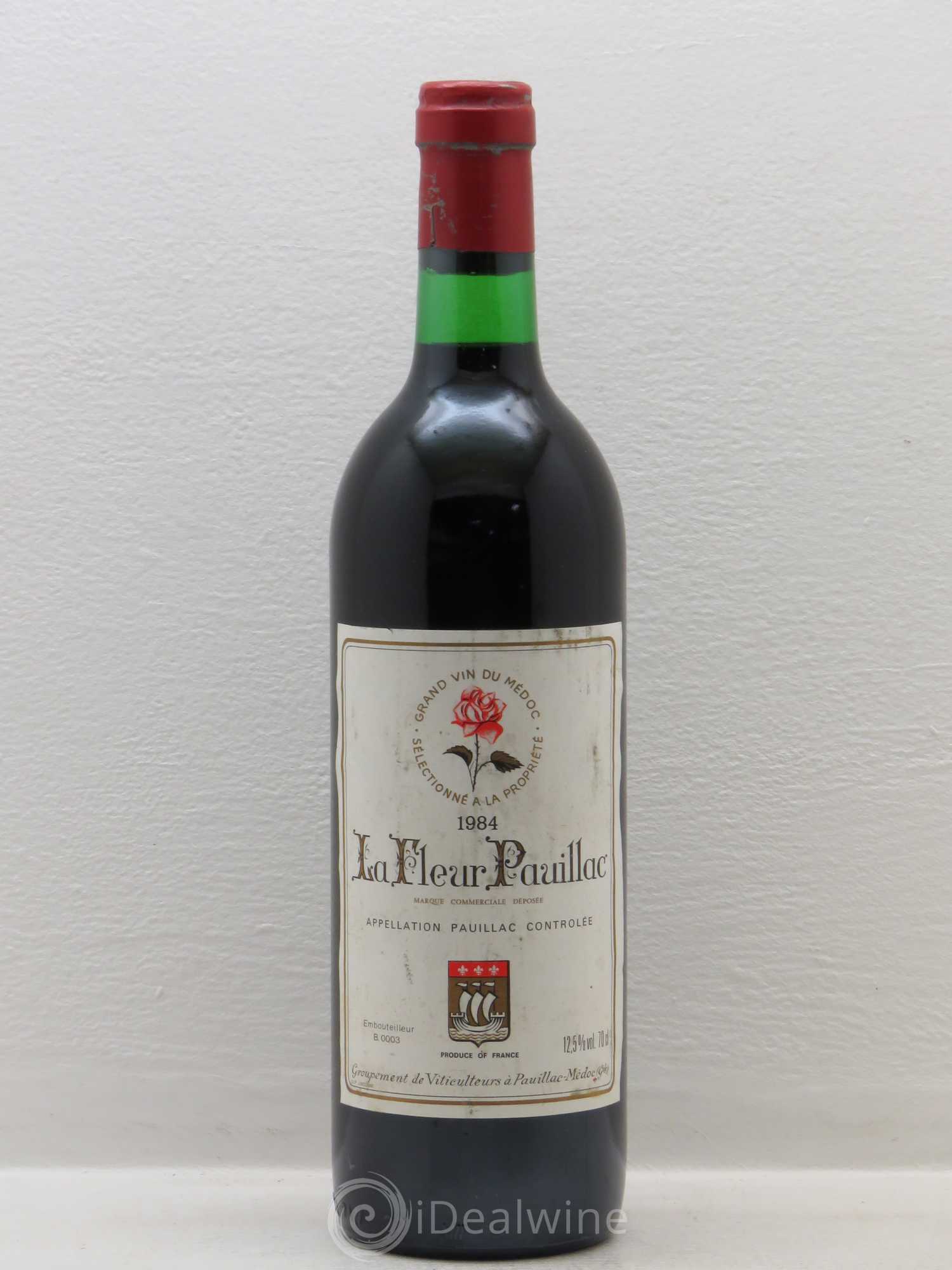 Pauillac La Fleur Pauillac 1984 - Posten von 1 Flasche - 0