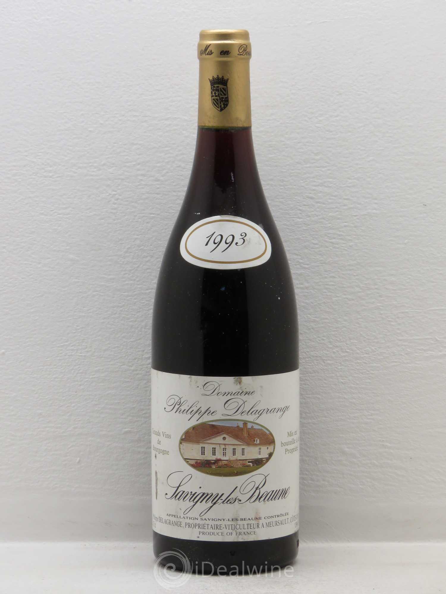 Savigny-lès-Beaune Philippe Delagrange 1993 - Lot de 1 bouteille - 0
