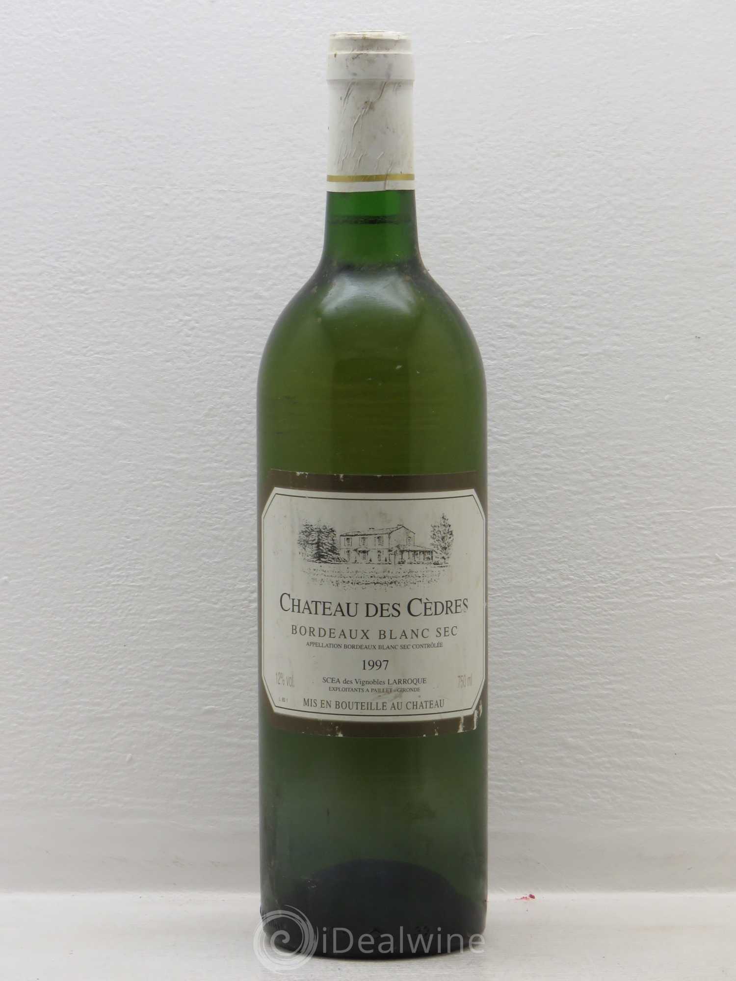 Divers Chäteau des Cedres Vignobles Larroque (sans prix de réserve) 1997 - Posten von 1 Flasche - 0